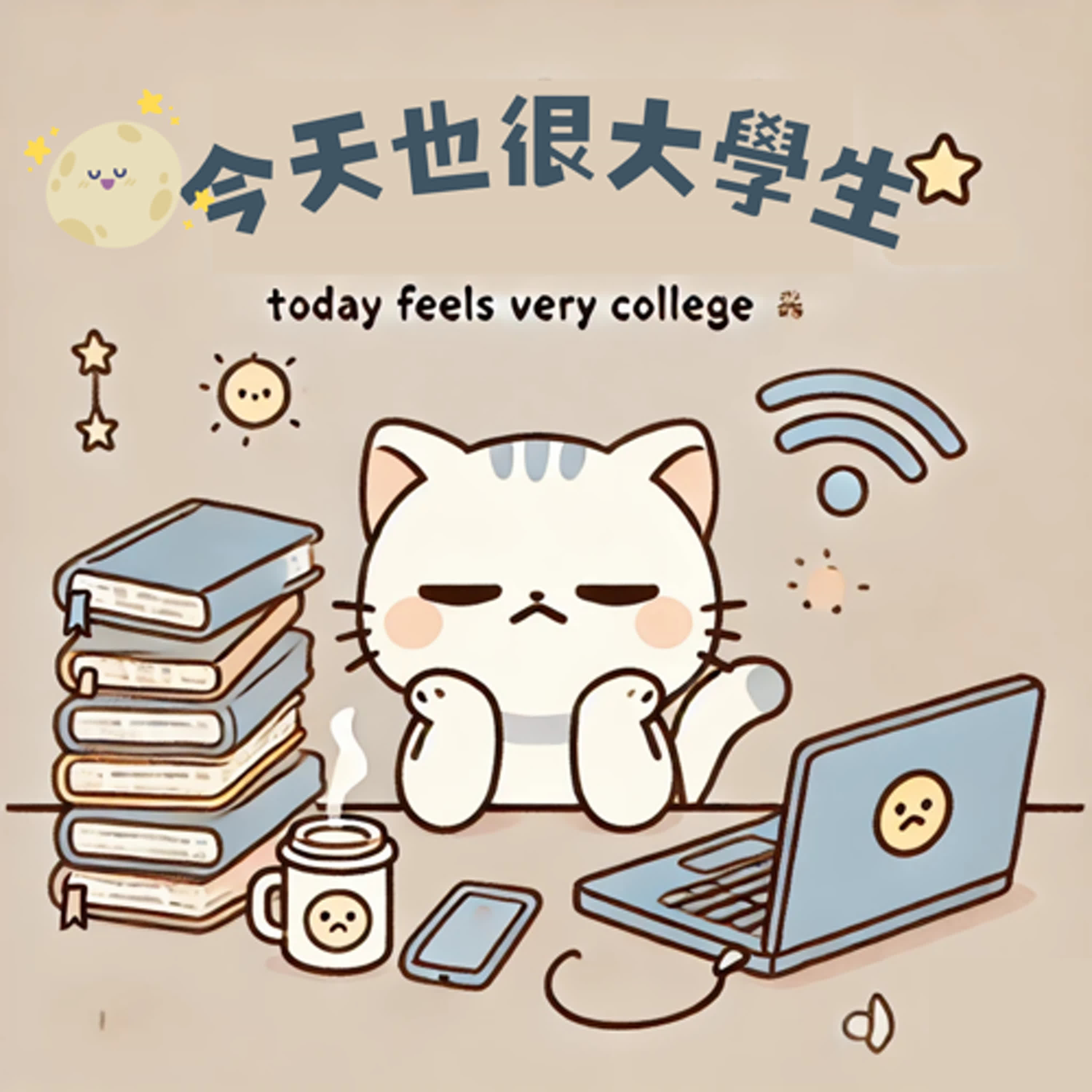 今天也很大學生