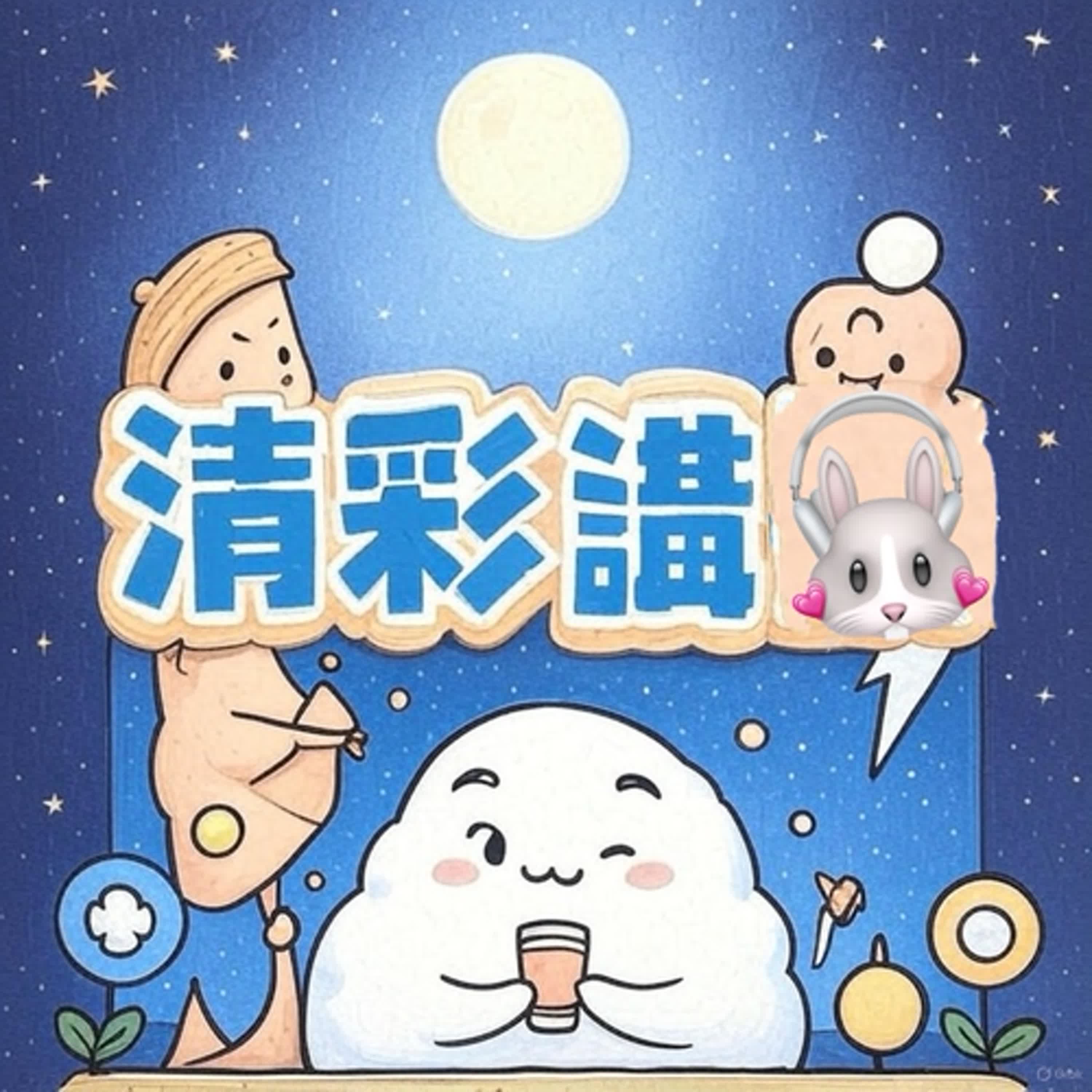 青彩講