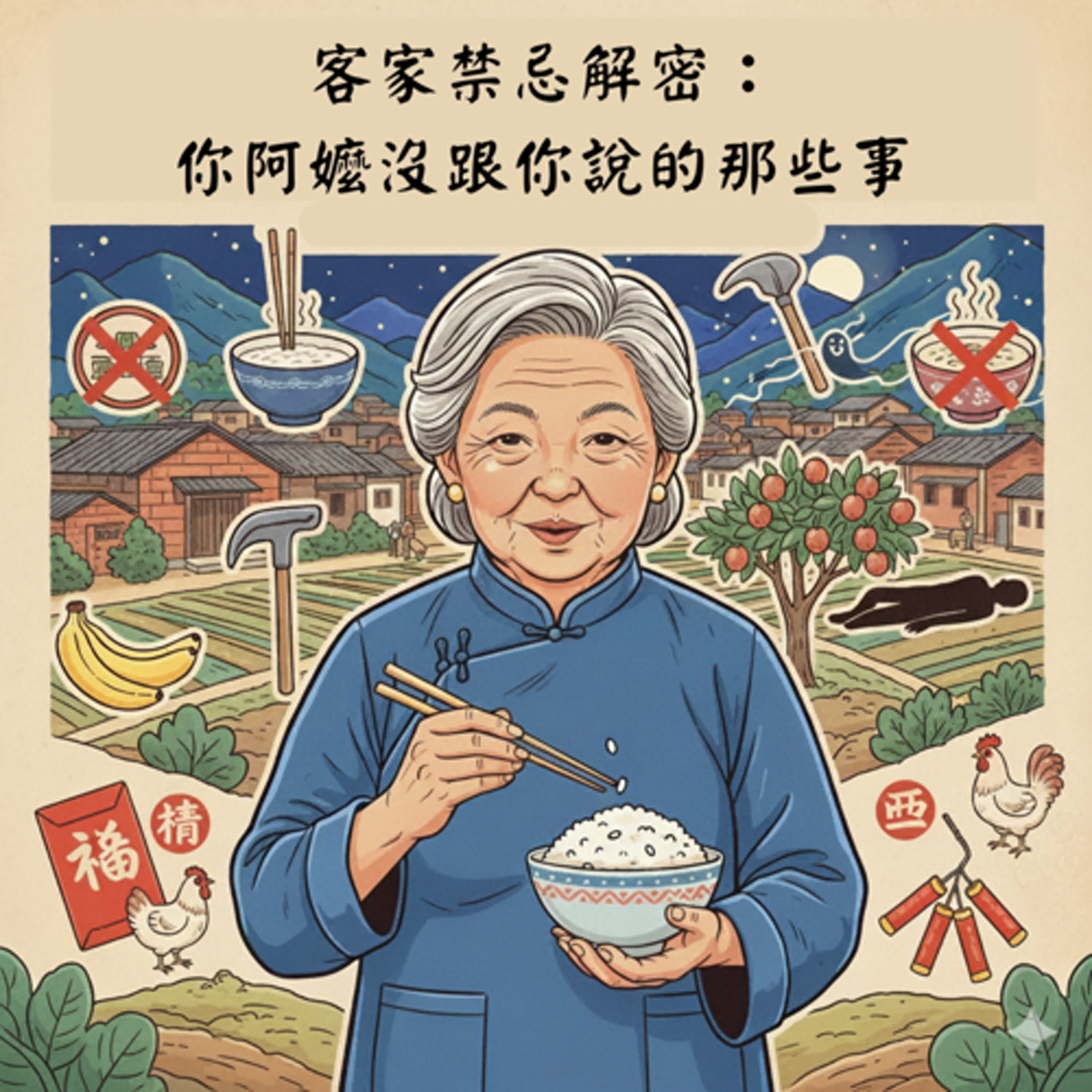 《客家禁忌解密：你阿嬤沒跟你說的那些事》