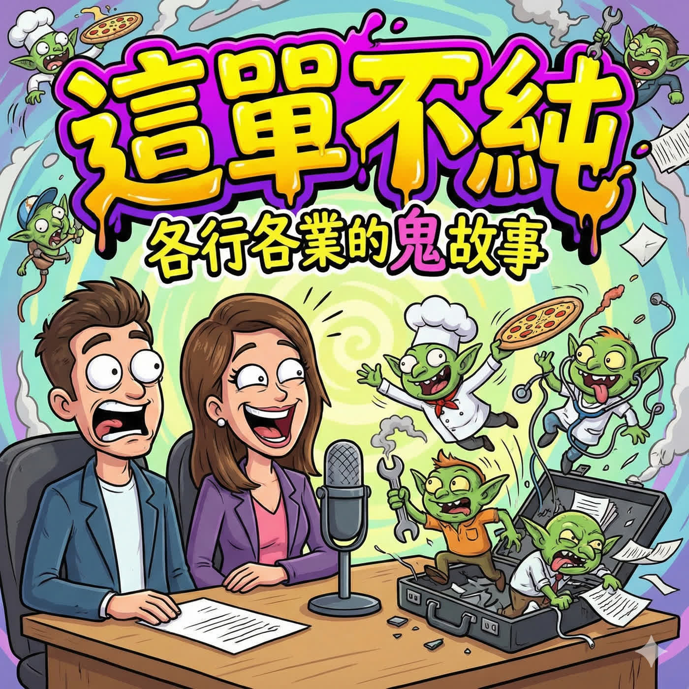 《這單不純：各行各業的鬼故事》 cover art