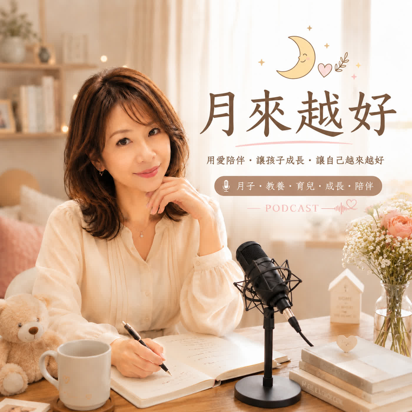 月來越好 podcast artwork