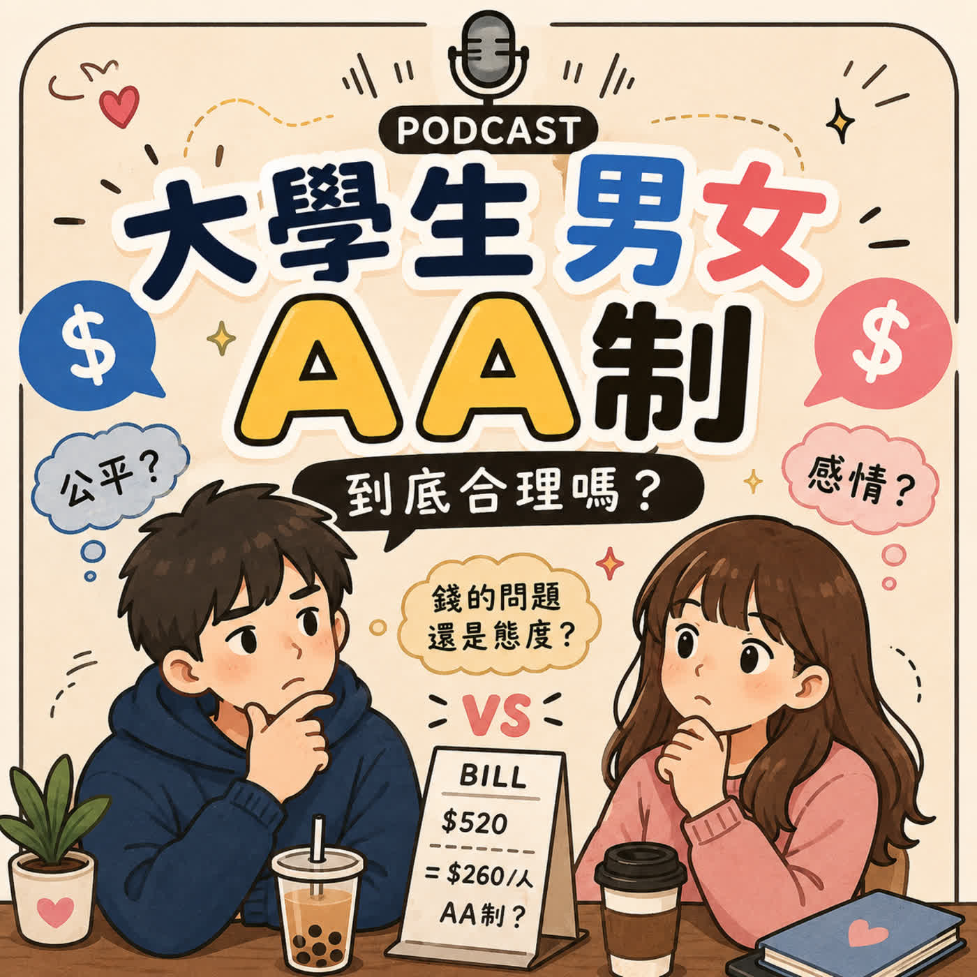 大學生情侶ＡＡ制你怎麼看？ podcast artwork