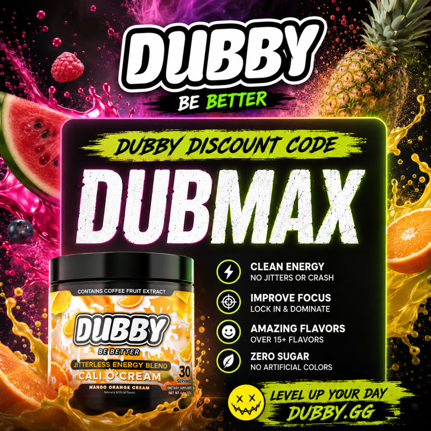 Dubby Discount Code “DUBMAX”
