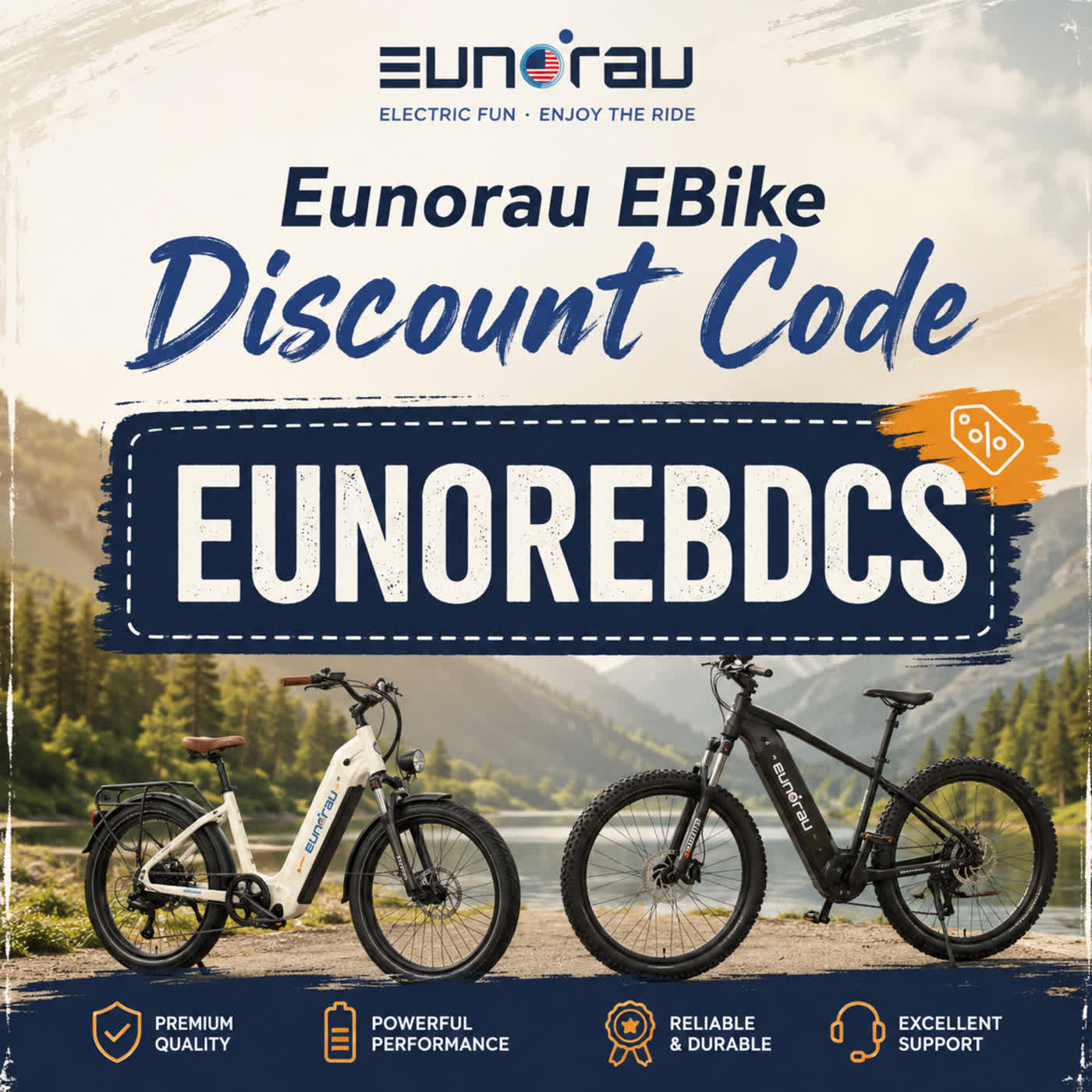 Eunorau EBike Discount Code “EUNOREBDCS”
