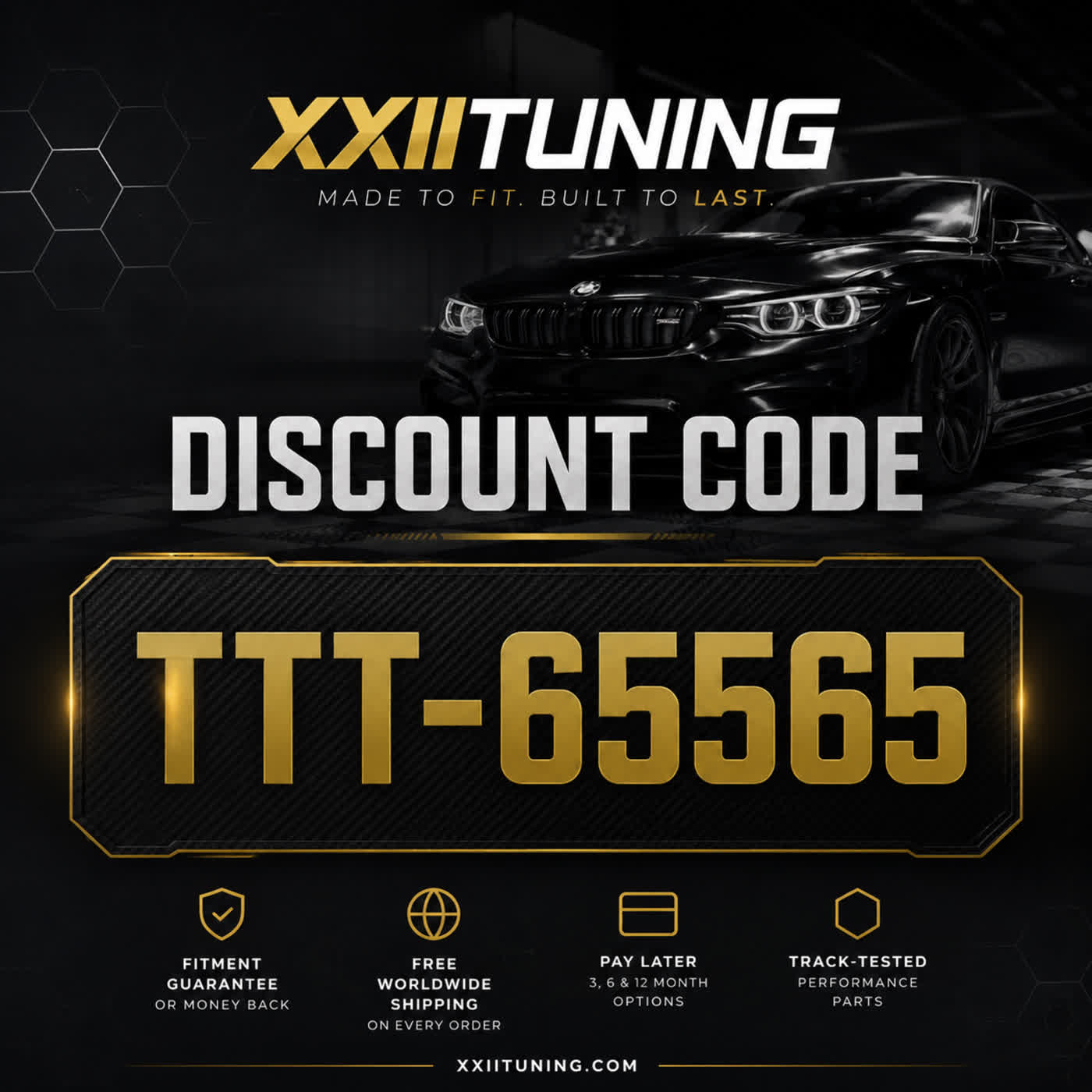 XXIITuning Discount Code “TTT-65565”