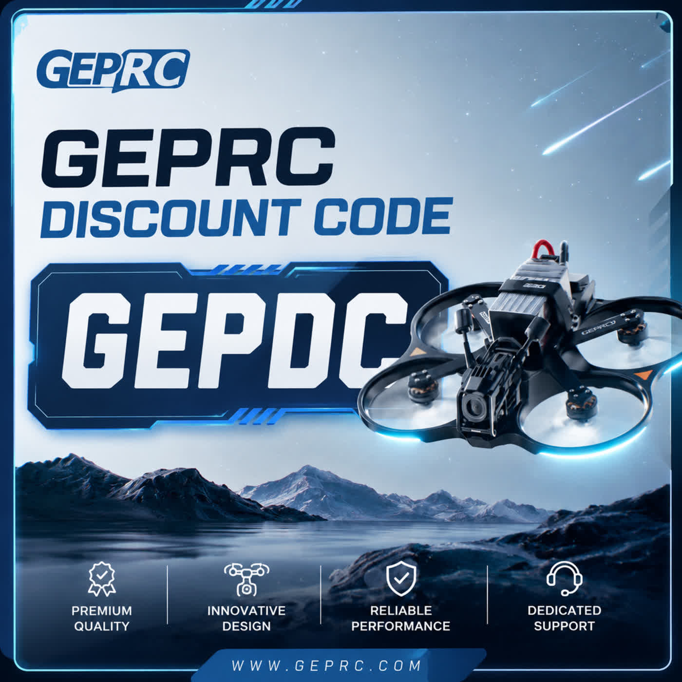 GEPRC Discount Code “gepdc”