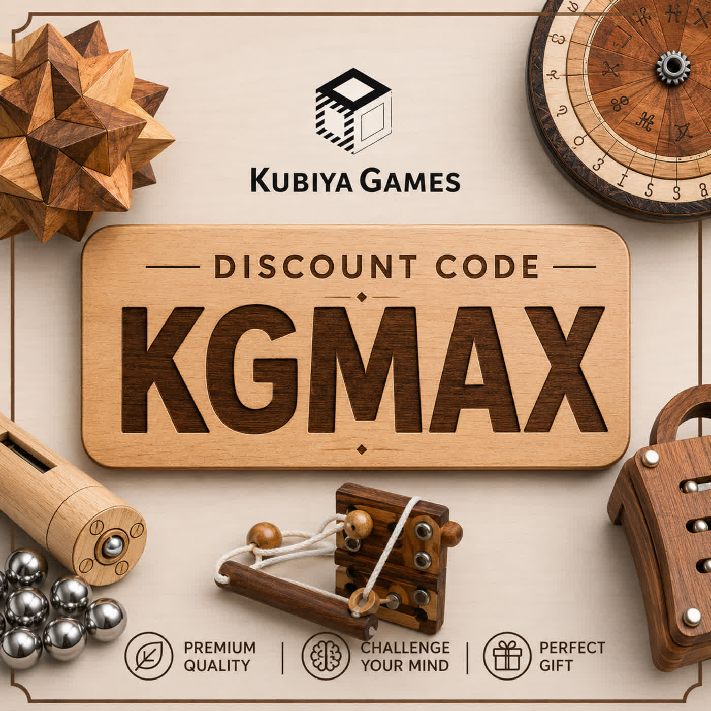 Kubiya Games Discount Code “KGMAX”