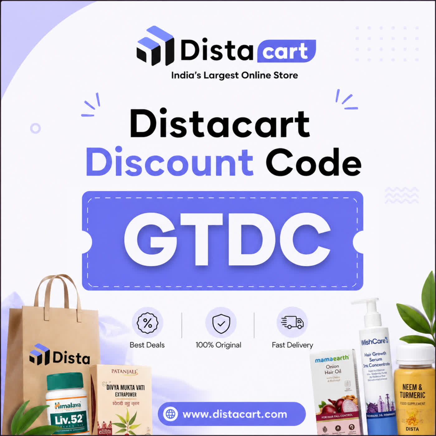 Distacart Discount Code “GTDC”
