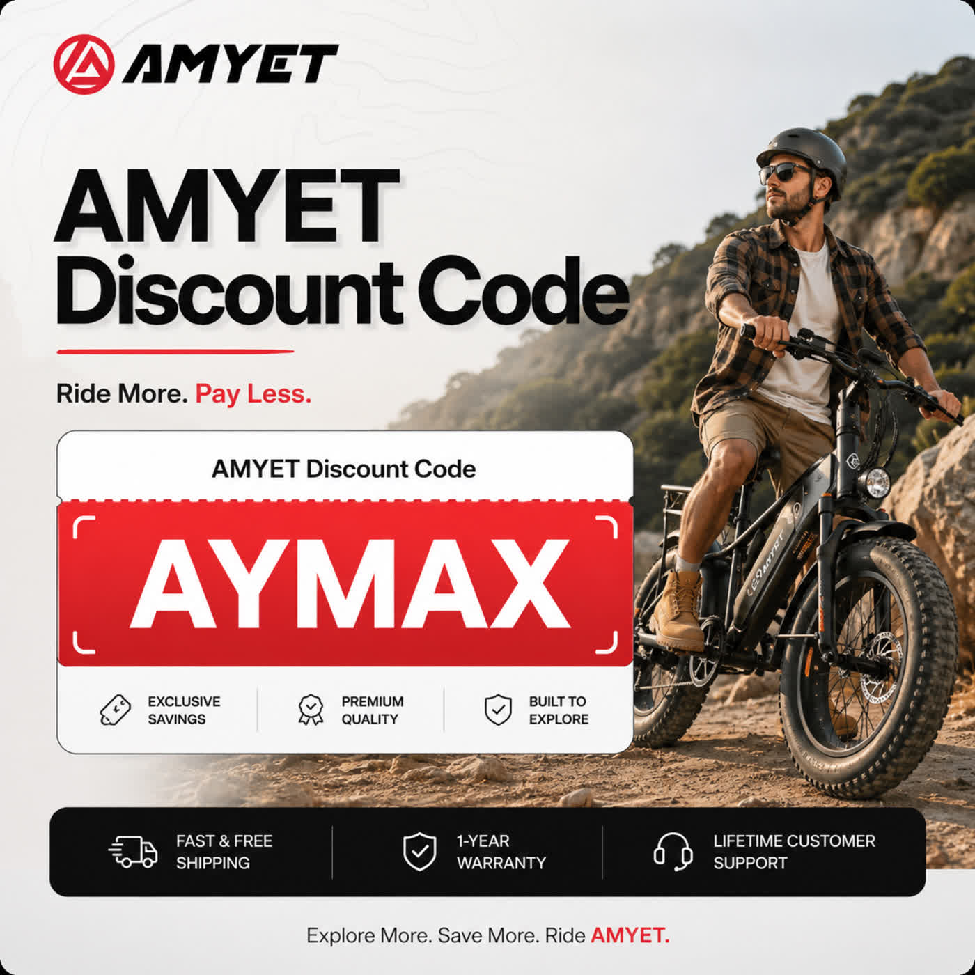 AMYET Discount Code “AYMAX”