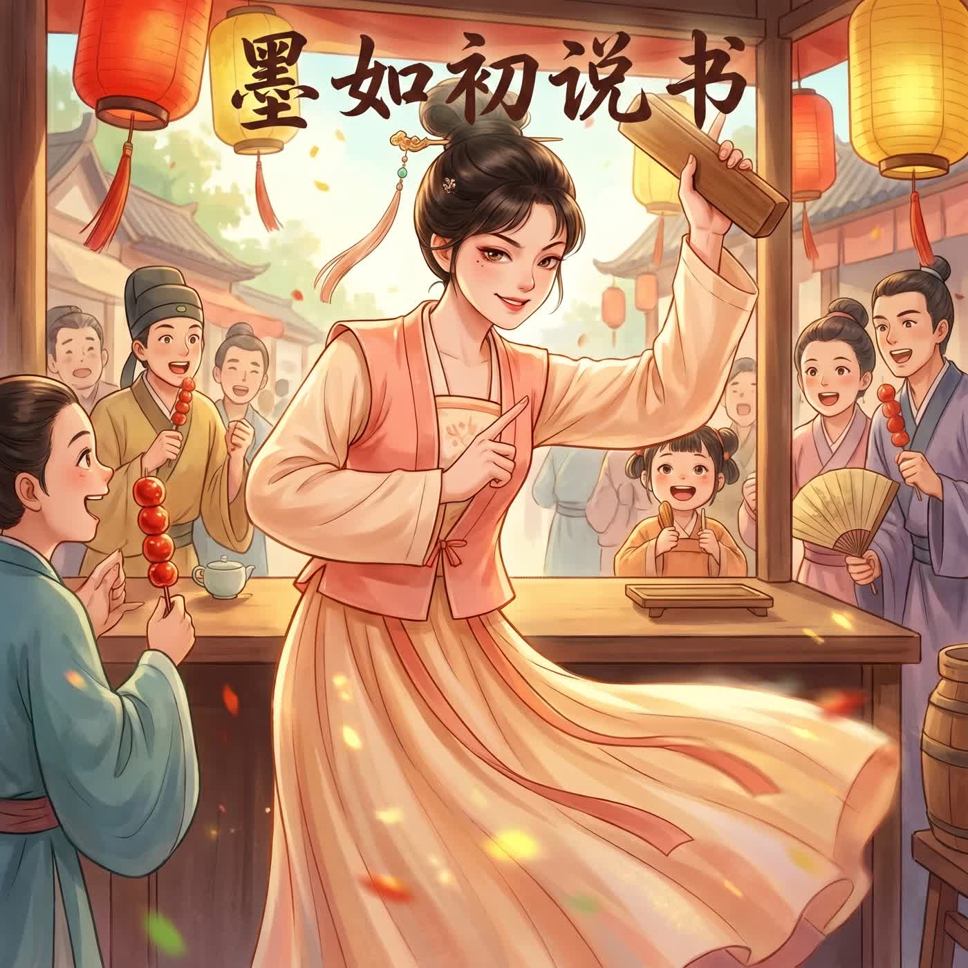 墨如初說書 podcast artwork