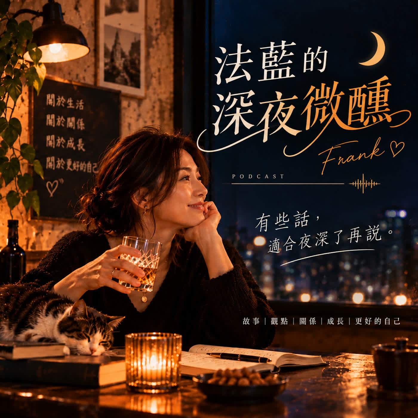 法藍的深夜微醺