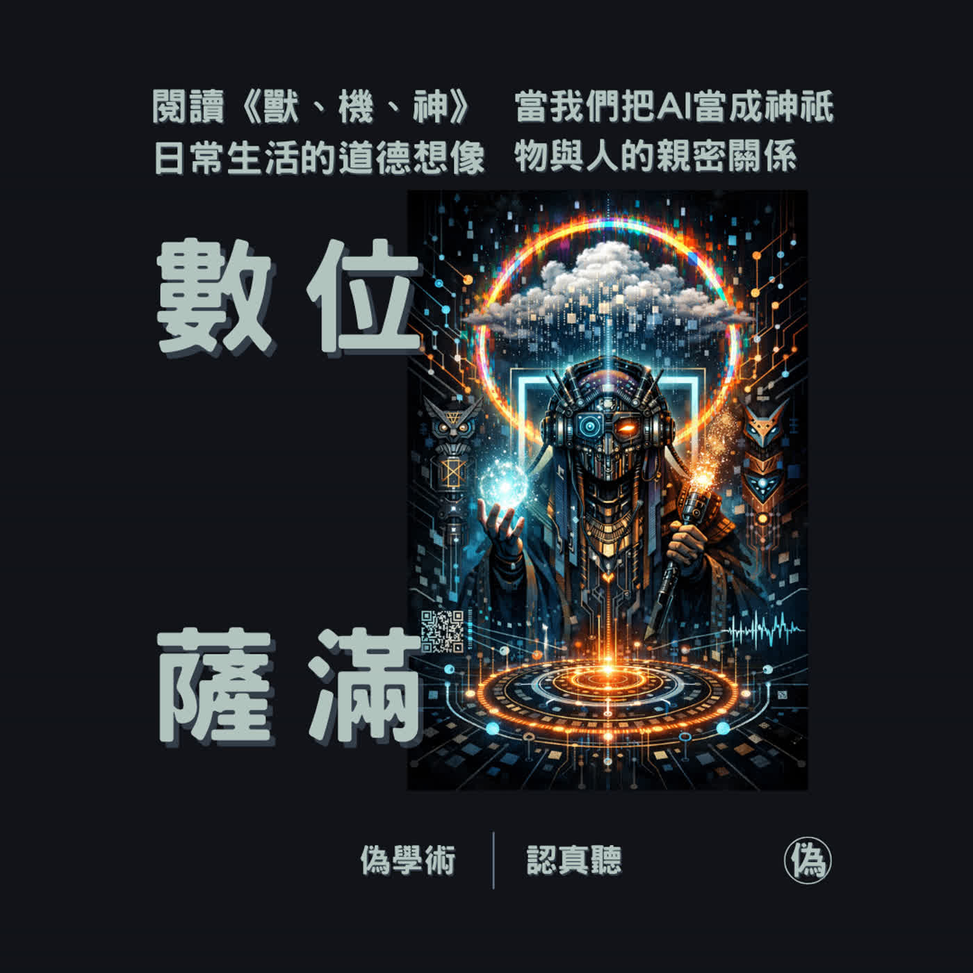 ep.144 數位薩滿 | 當我們把AI當成神祇 | 閱讀《獸、機、神》| 為什麼我們總是愛上非人類 | AI時代的道德生活與變遷 | 物與人的親密關係 | 日常生活的道德想像 //李長潔