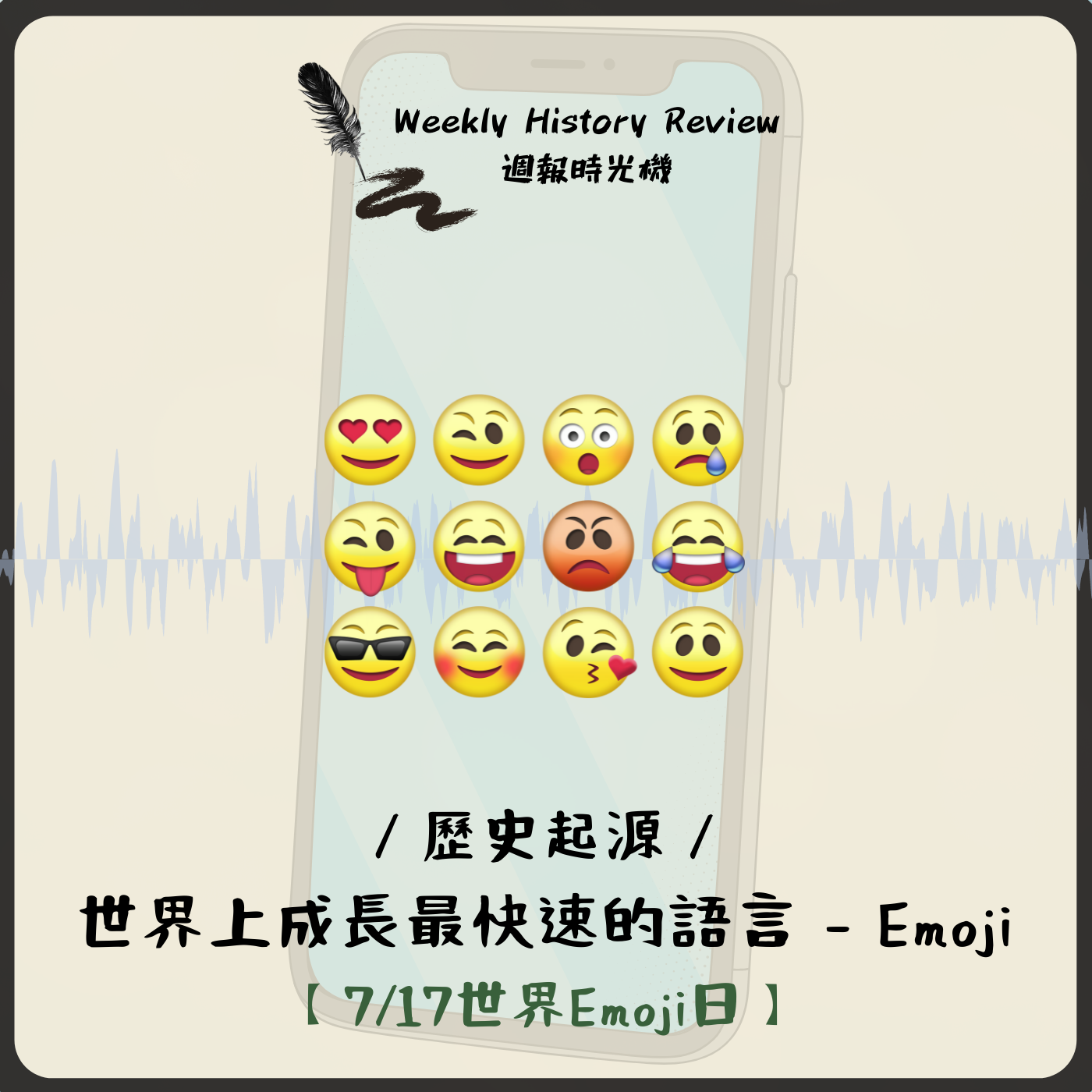歷史起源》世界上成長最快速的語言？！世界Emoji日_EP47