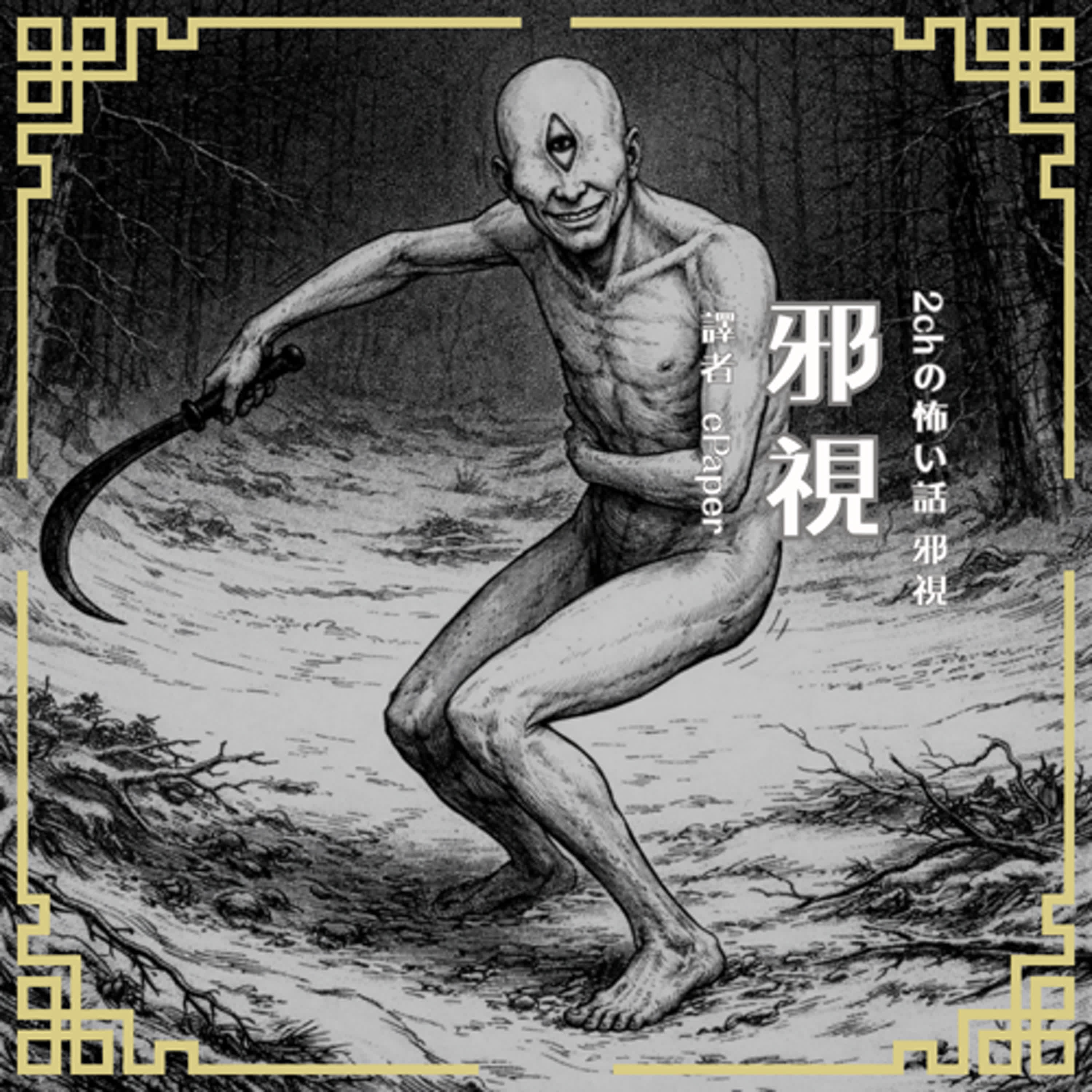 S0915 2ch 日本怪談｜看一眼就想死的邪眼，你敢直視嗎？膽大黨中的怪異原型