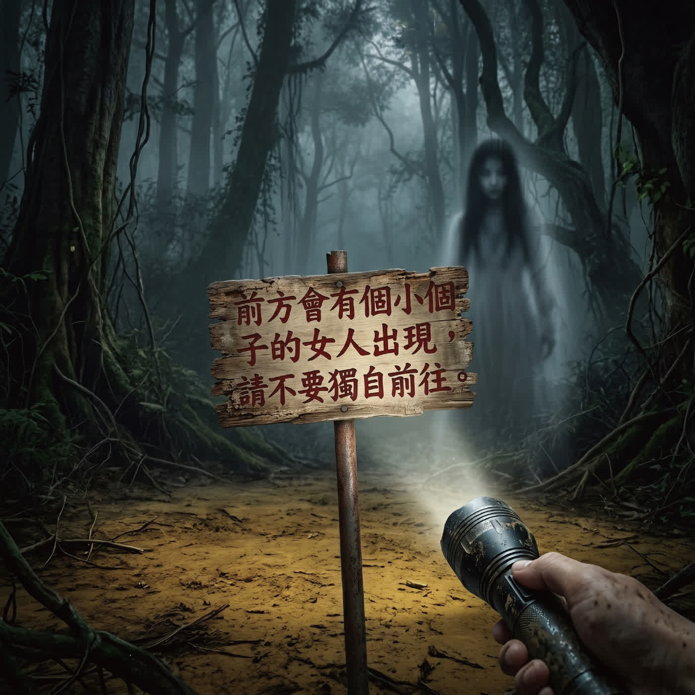早知道就不要去看告示牌的另一面了!怪談故事-令人不安的告示牌 episode artwork