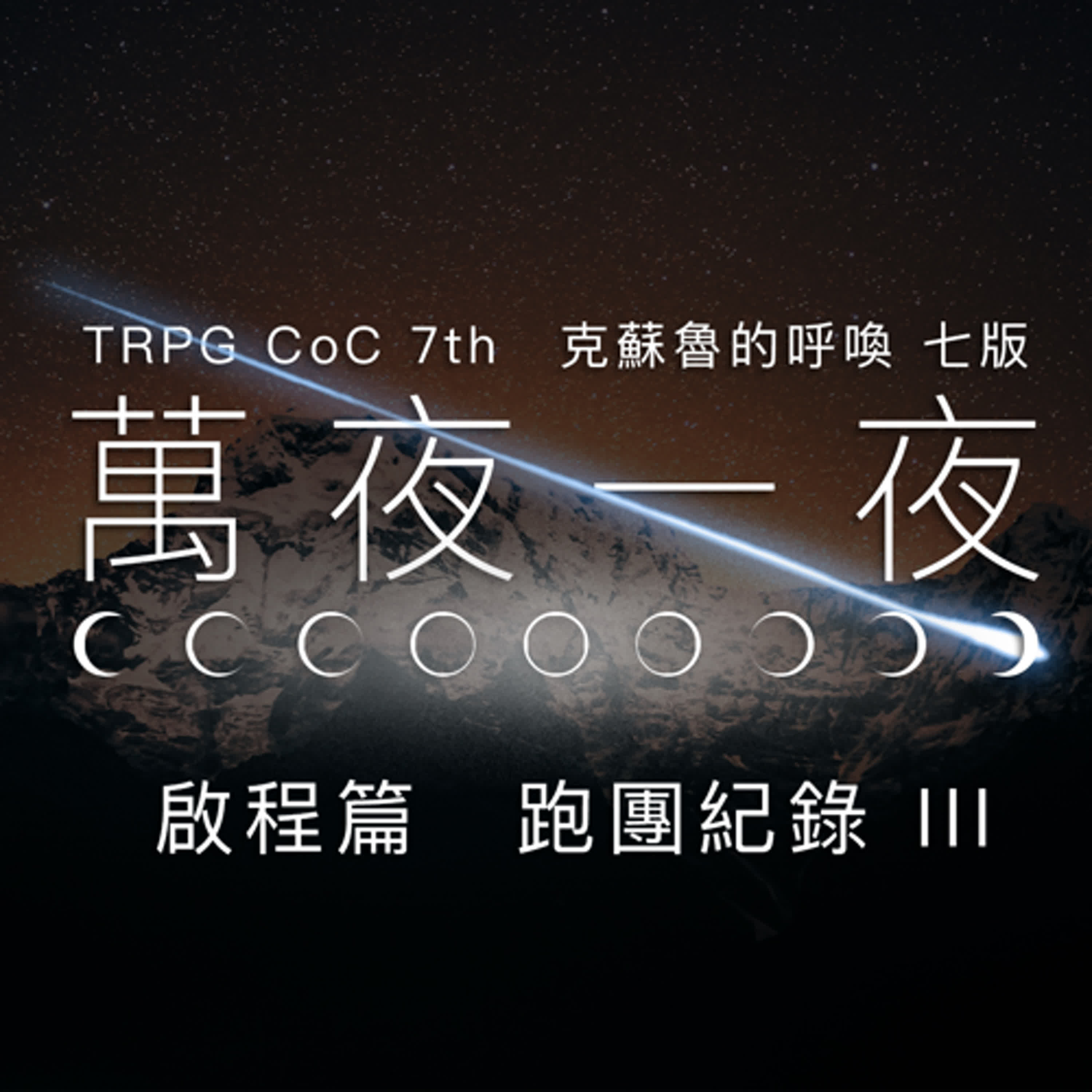 TRPG 中文跑團 #08｜萬夜一夜 啟程篇 - 跑團紀錄 Part 3 #CoC 克蘇魯的呼喚