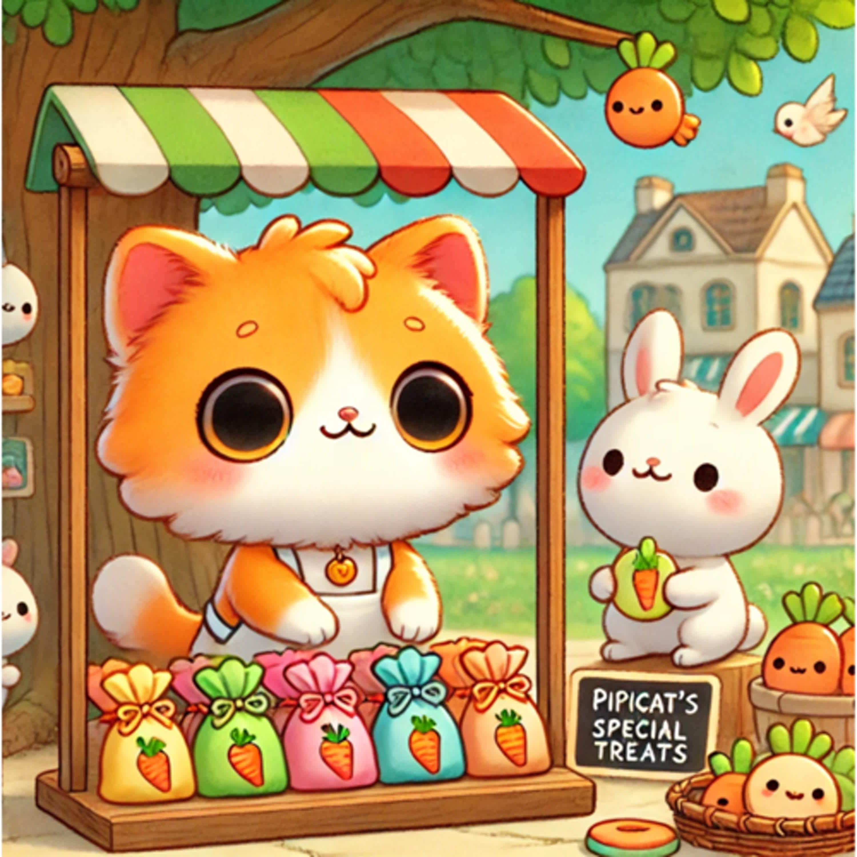 【米克馬故事坊】小貓皮皮的商店3 - 神秘客戶的特別訂單