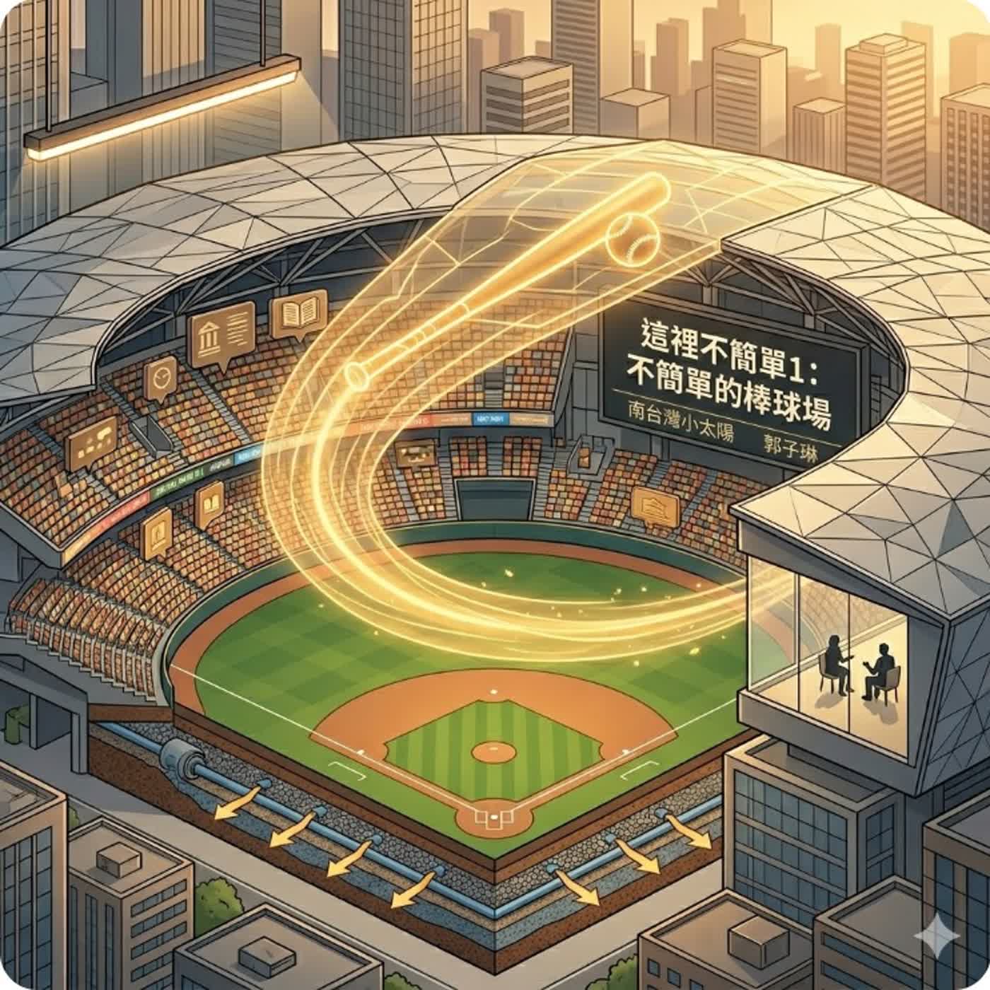 EP889 不簡單的棒球場!揭開排水、草坪到座椅顏色的球場建築祕密 EP889 不簡單的棒球場!揭開排水、草坪到座椅顏色的球場建築祕密