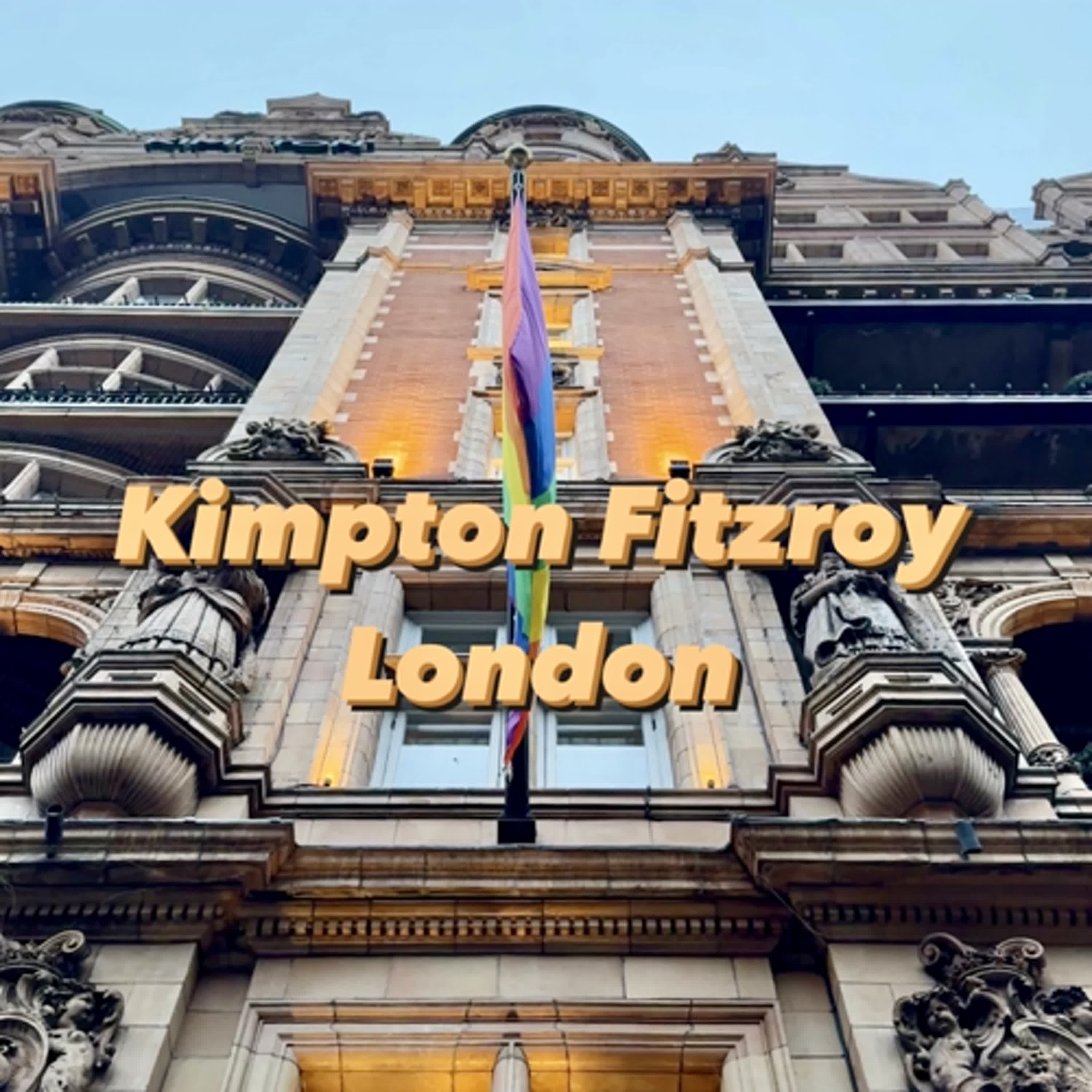 EP466. 聊飯店｜英國遊記（五）：倫敦菲茨羅伊金普頓酒店 Kimpton Fitzroy London