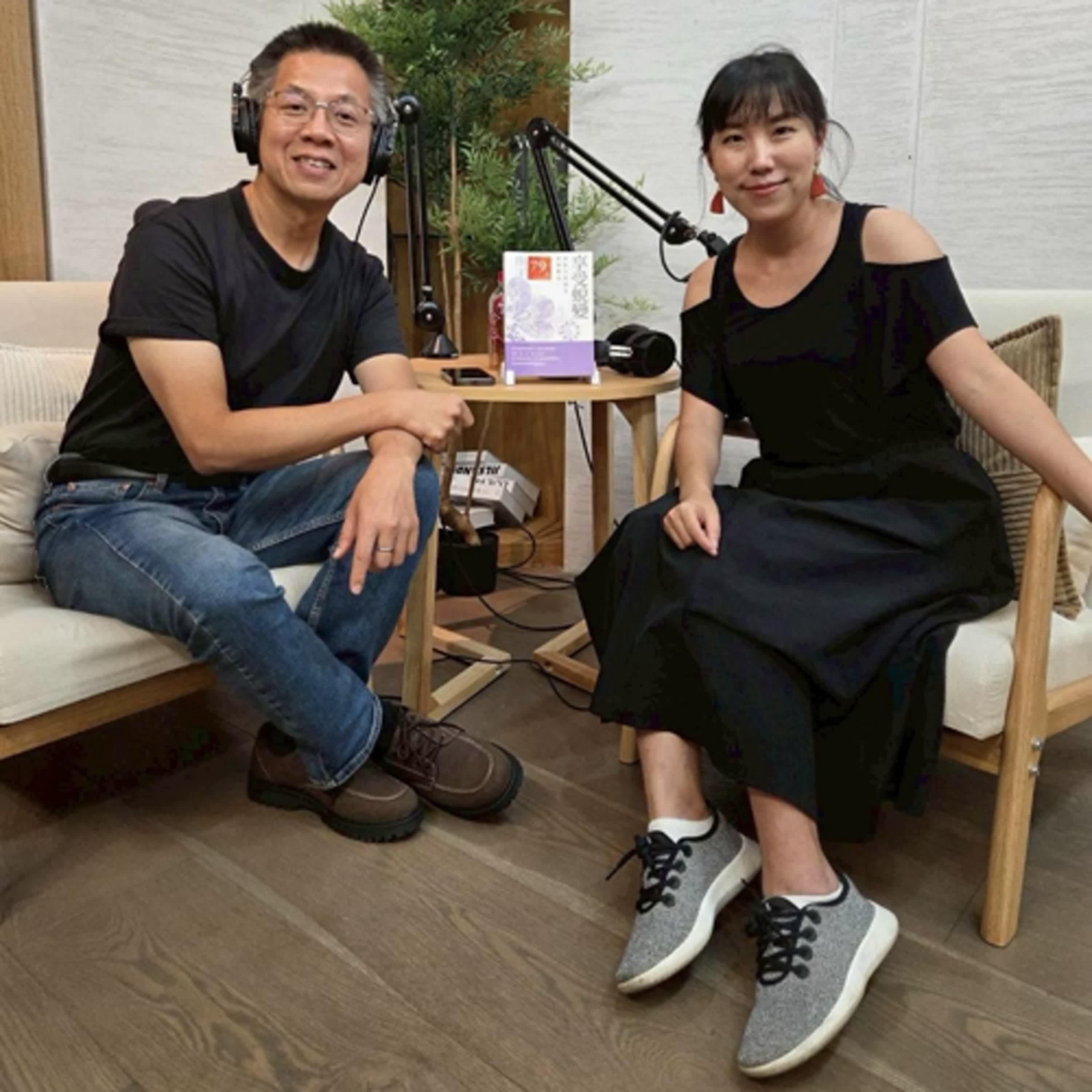 郝聲音出外景：（上）尼可這樣說，Nicolle老師訪問郝哥『享受蛻變』