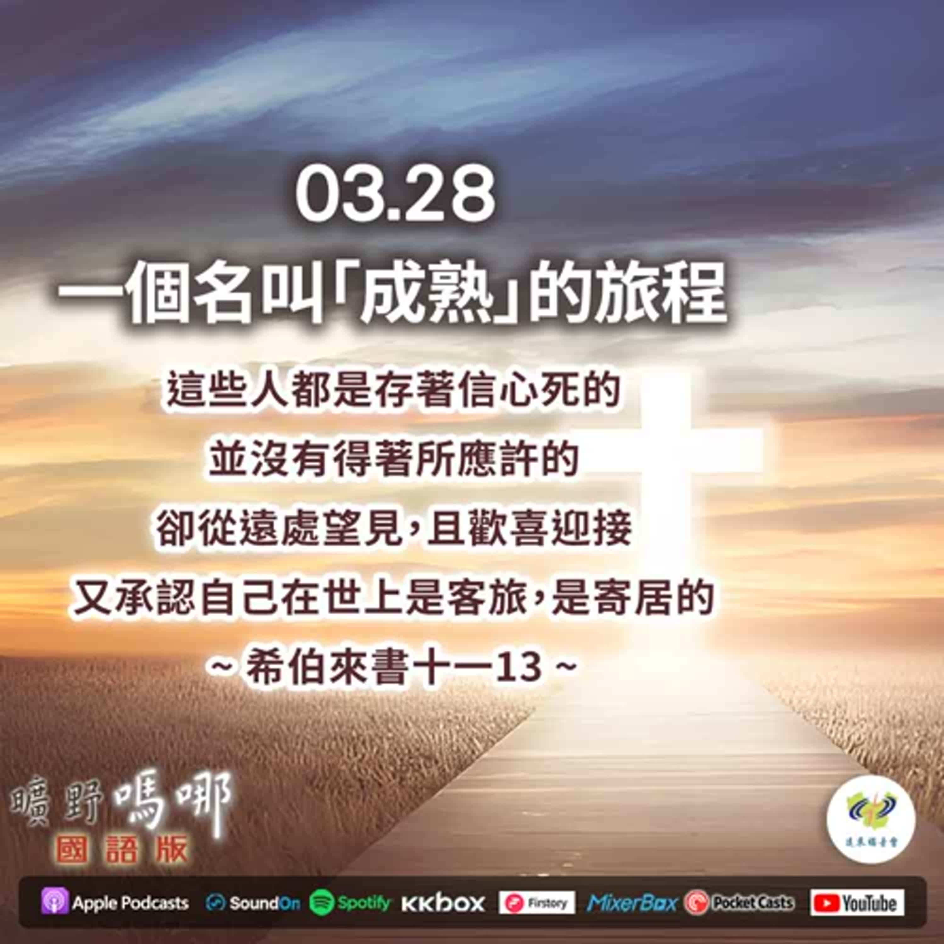 曠野嗎哪-一個名叫「成熟」的旅程 episode artwork