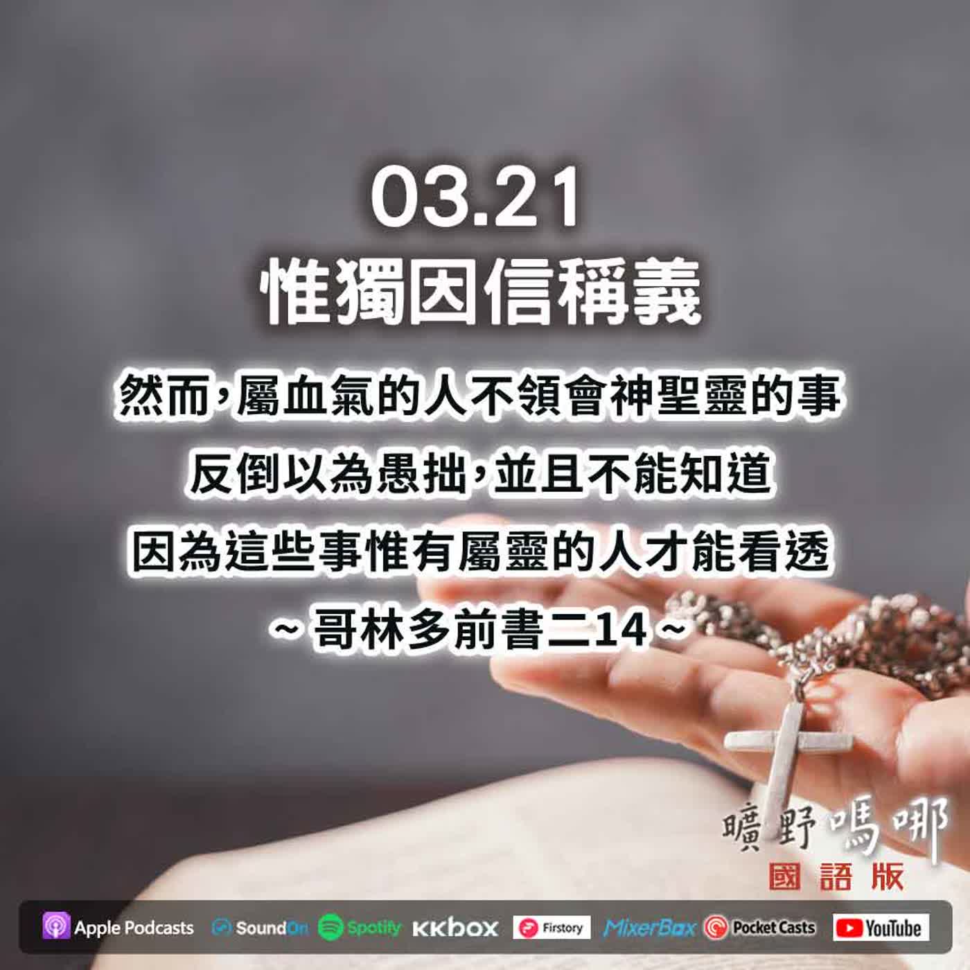 曠野嗎哪-惟獨因信稱義 曠野嗎哪-惟獨因信稱義