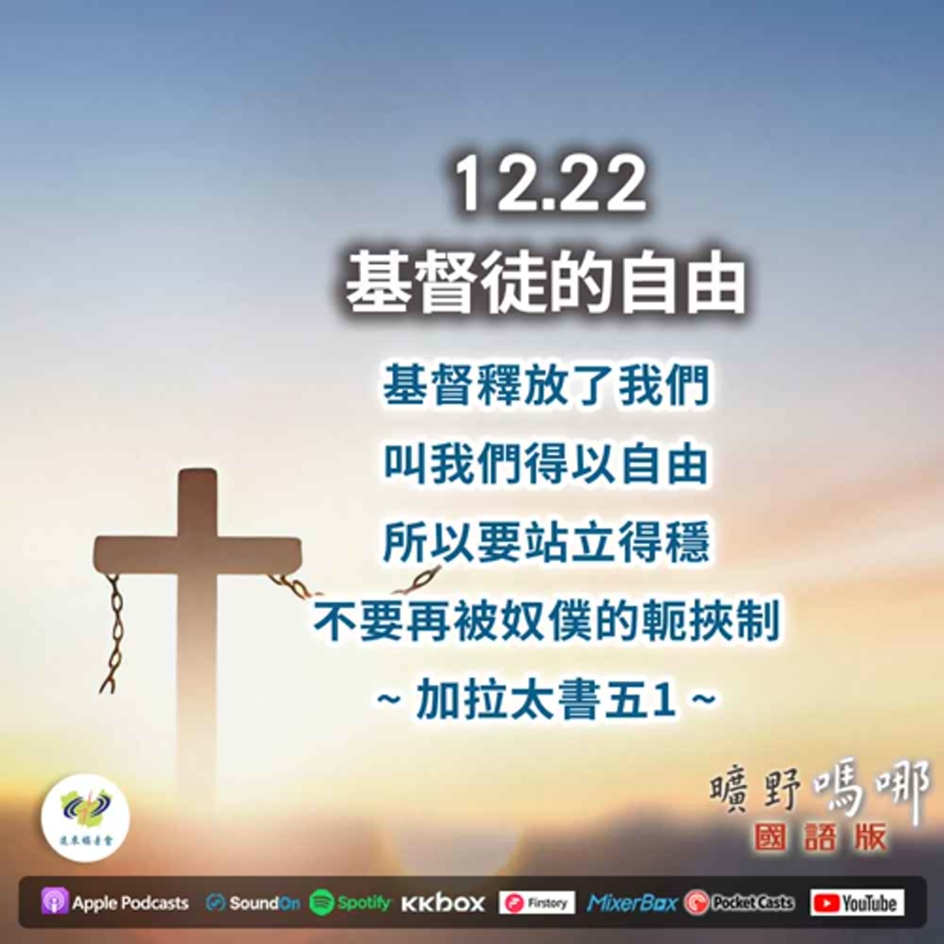 曠野嗎哪-基督徒的自由