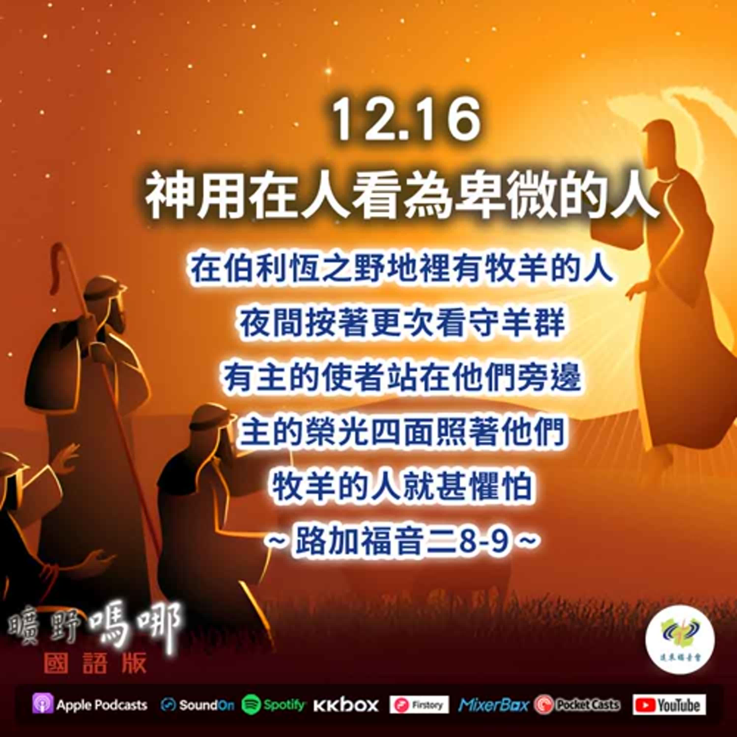 曠野嗎哪-神用在人看為卑微的人 episode artwork