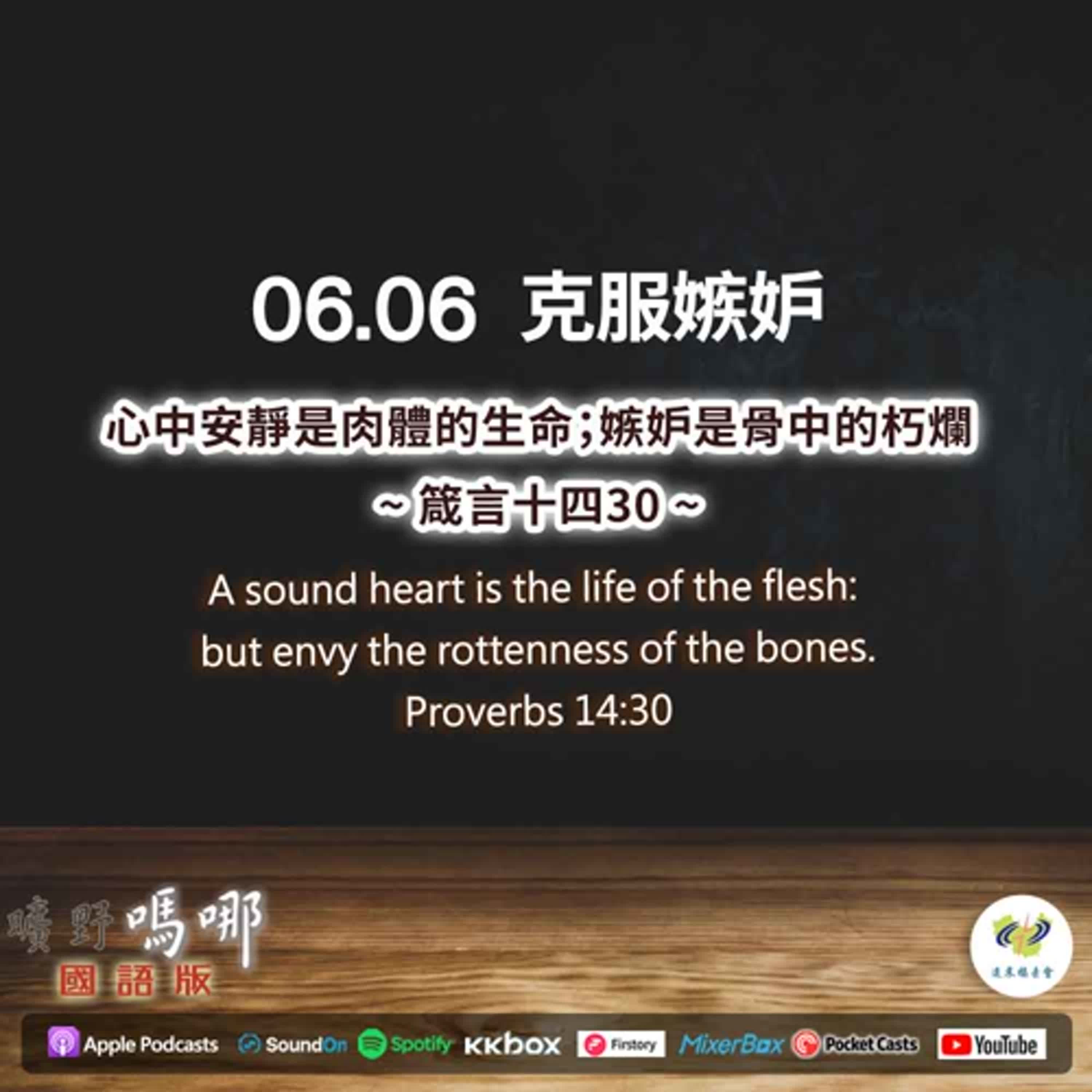 曠野嗎哪-克服嫉妒 episode artwork