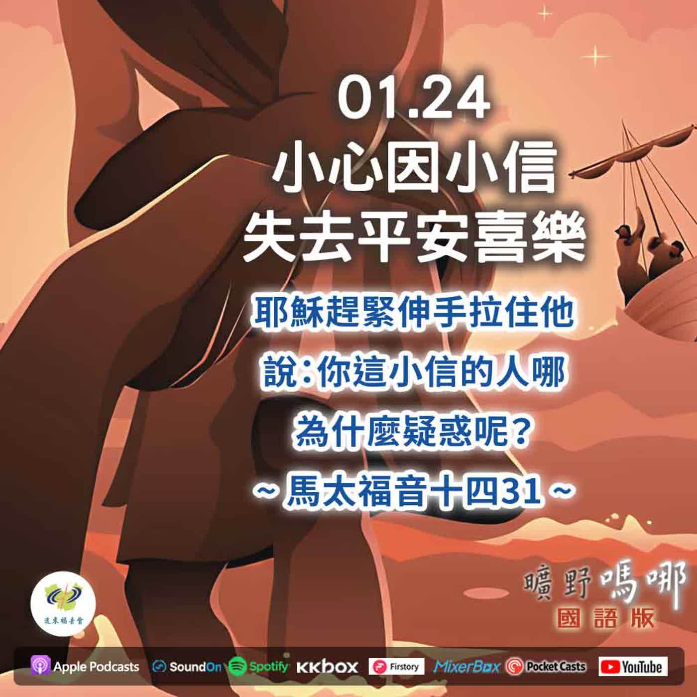 曠野嗎哪-小心因小信失去平安喜樂 曠野嗎哪-小心因小信失去平安喜樂