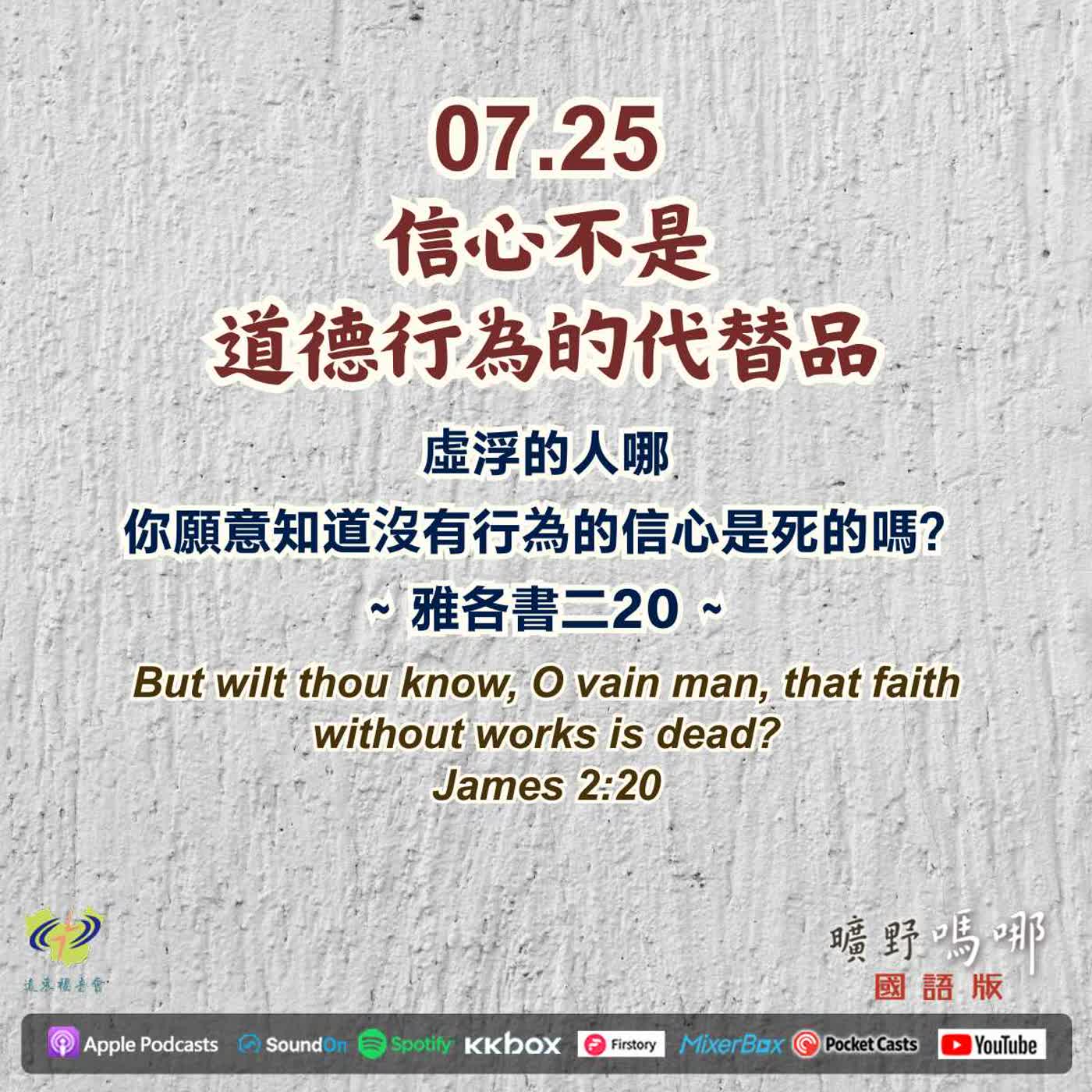 信心不是道德行為的代替品 episode artwork