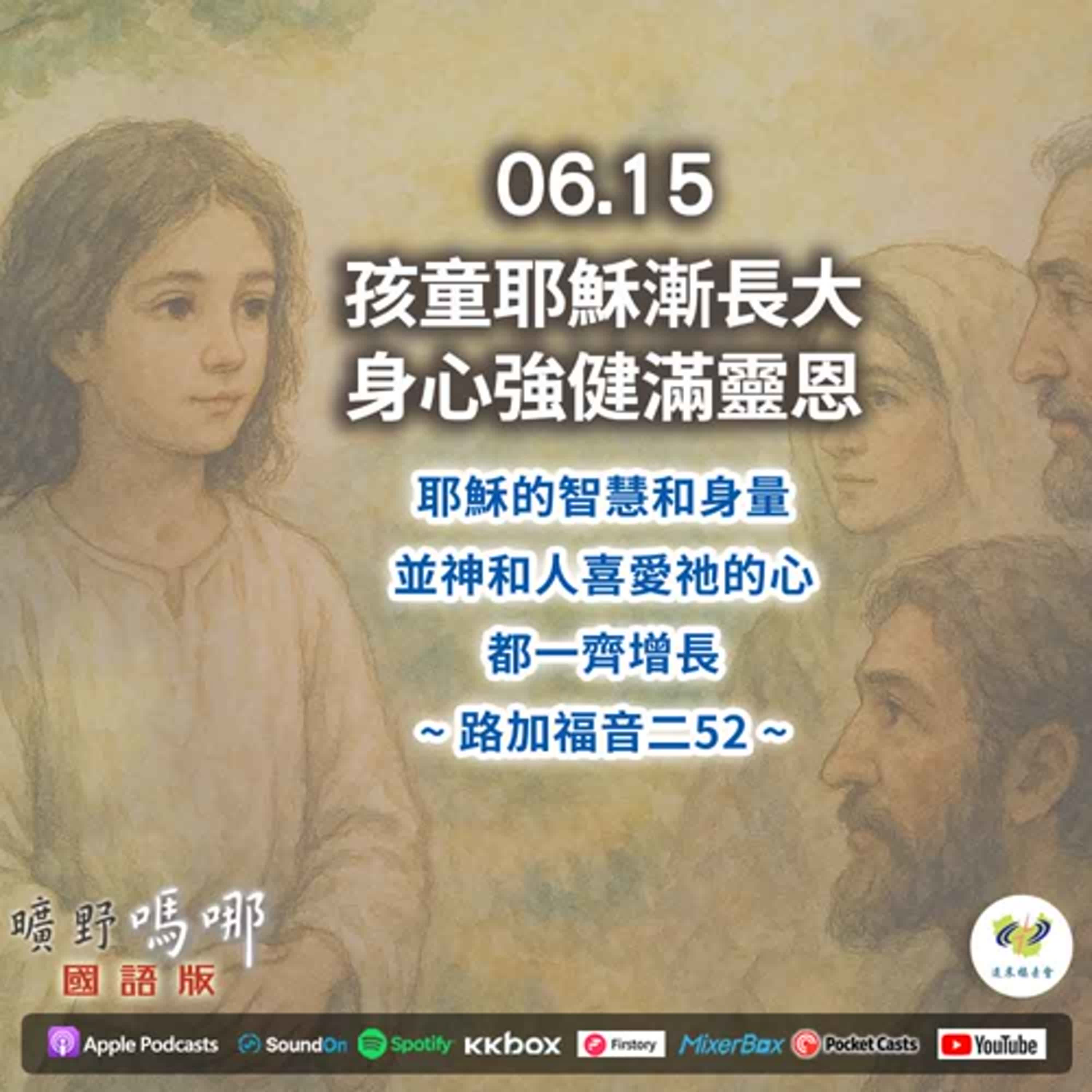 曠野嗎哪-孩童耶穌漸長大，身心強健滿靈恩 episode artwork