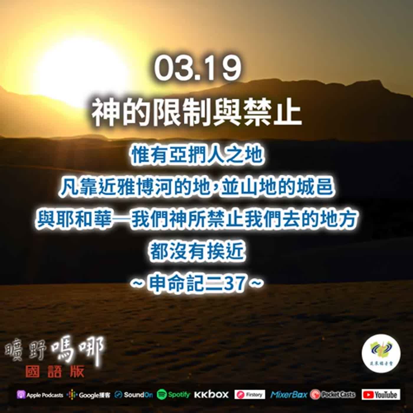 曠野嗎哪-神的限制與禁止 episode artwork