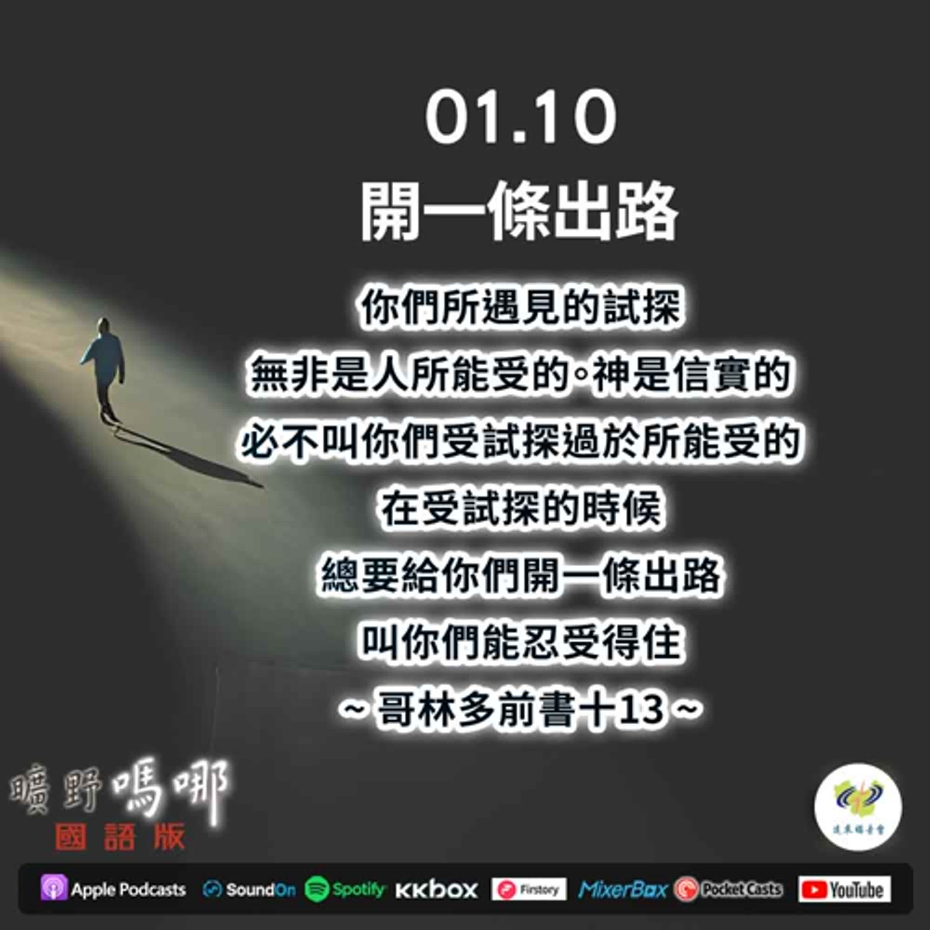 曠野嗎哪-開一條出路 episode artwork