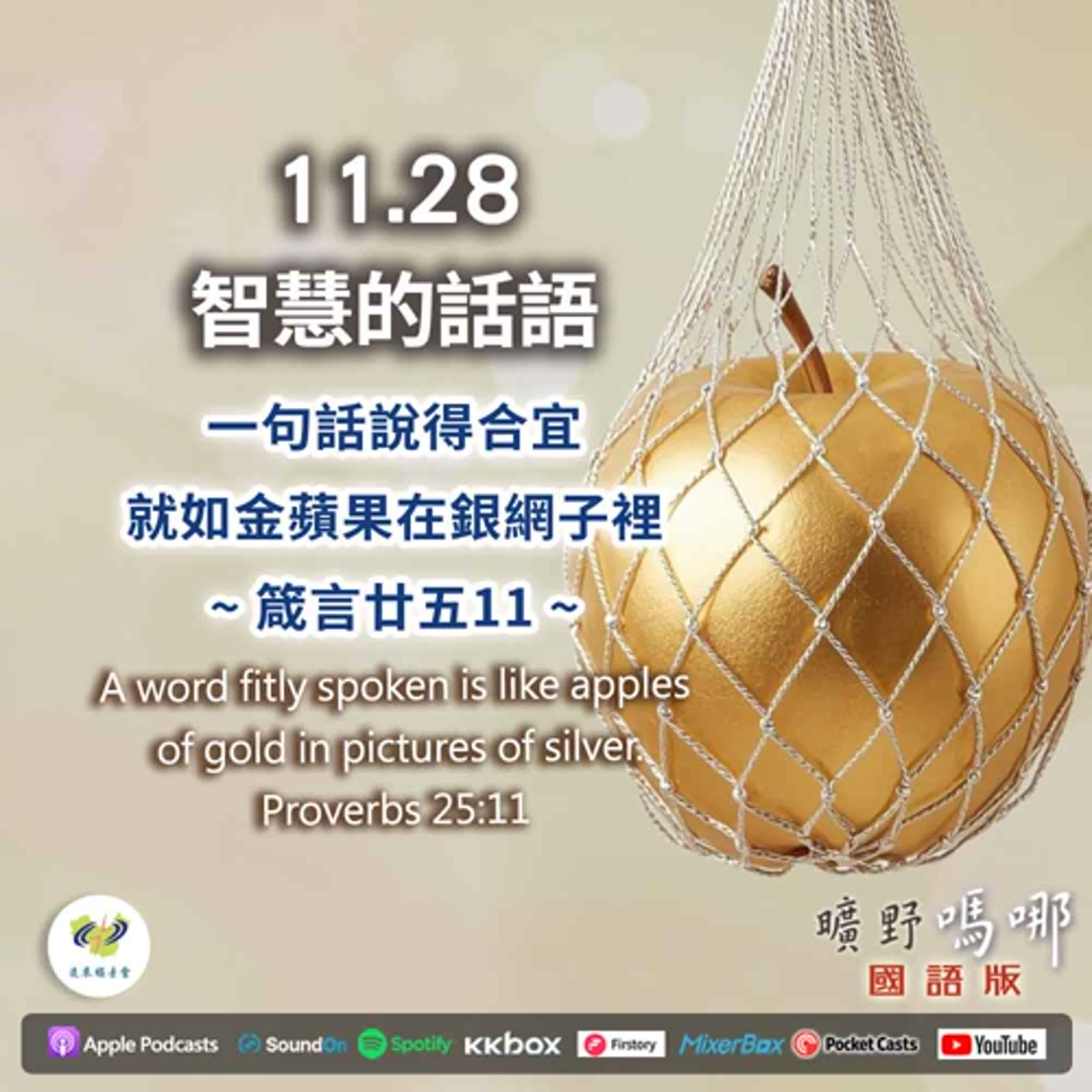 曠野嗎哪-智慧的話語