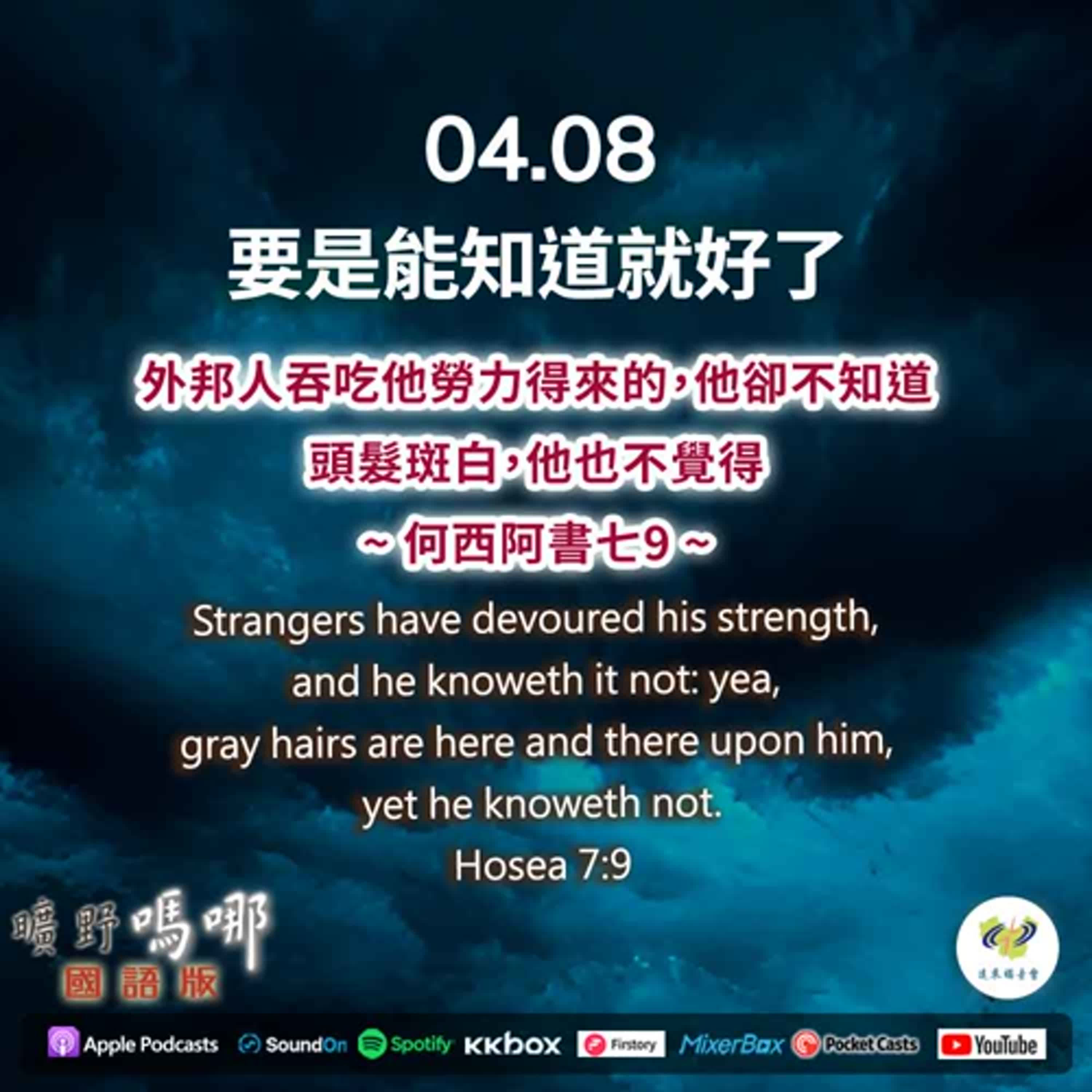 曠野嗎哪-要是能知道就好了 episode artwork