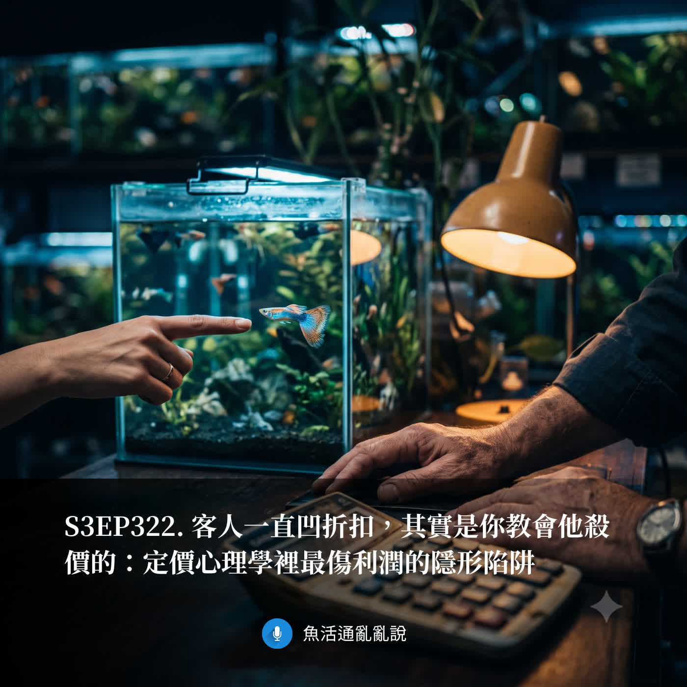 S3EP322. 客人一直凹折扣，其實是你教會他殺價的：定價心理學裡最傷利潤的隱形陷阱 episode artwork