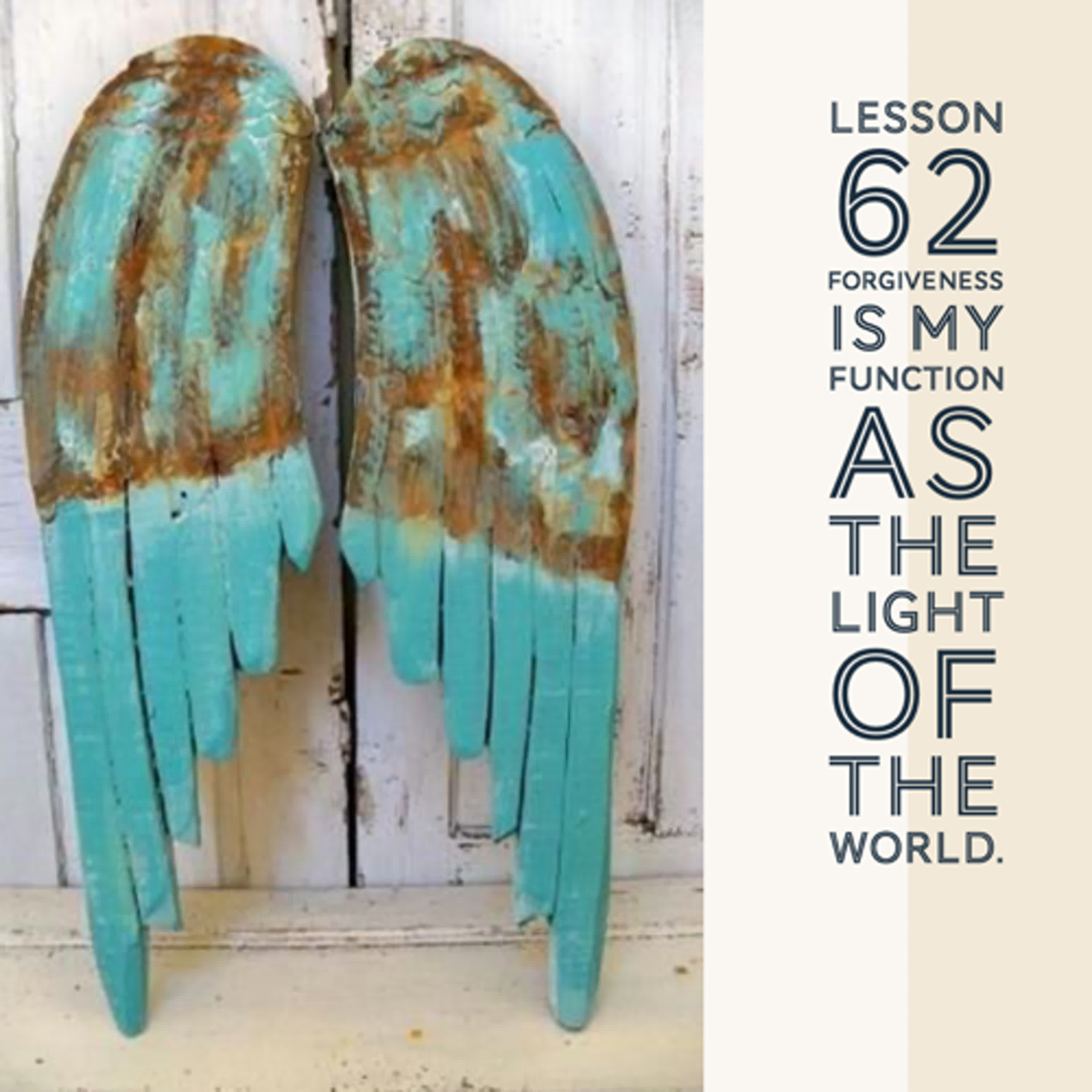 ACIM＃62 Forgiveness is my function as the light of the world  episode artwork