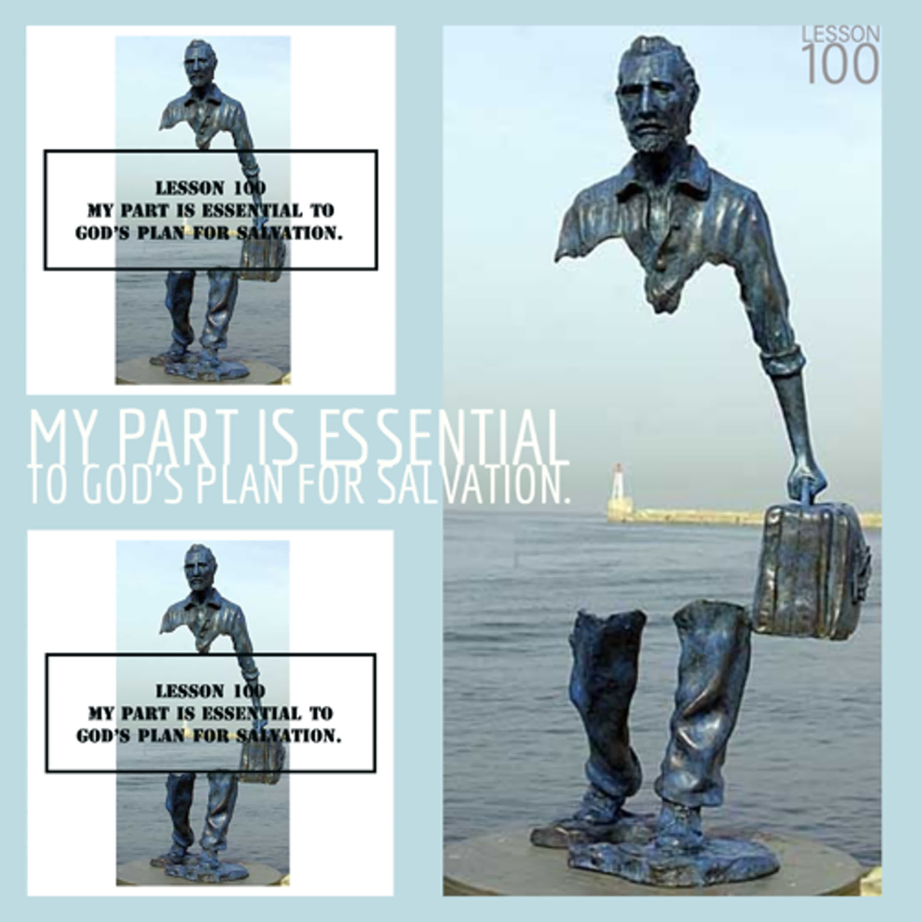 ACIM#100 My part is essential to God’s plan for salvation episode artwork