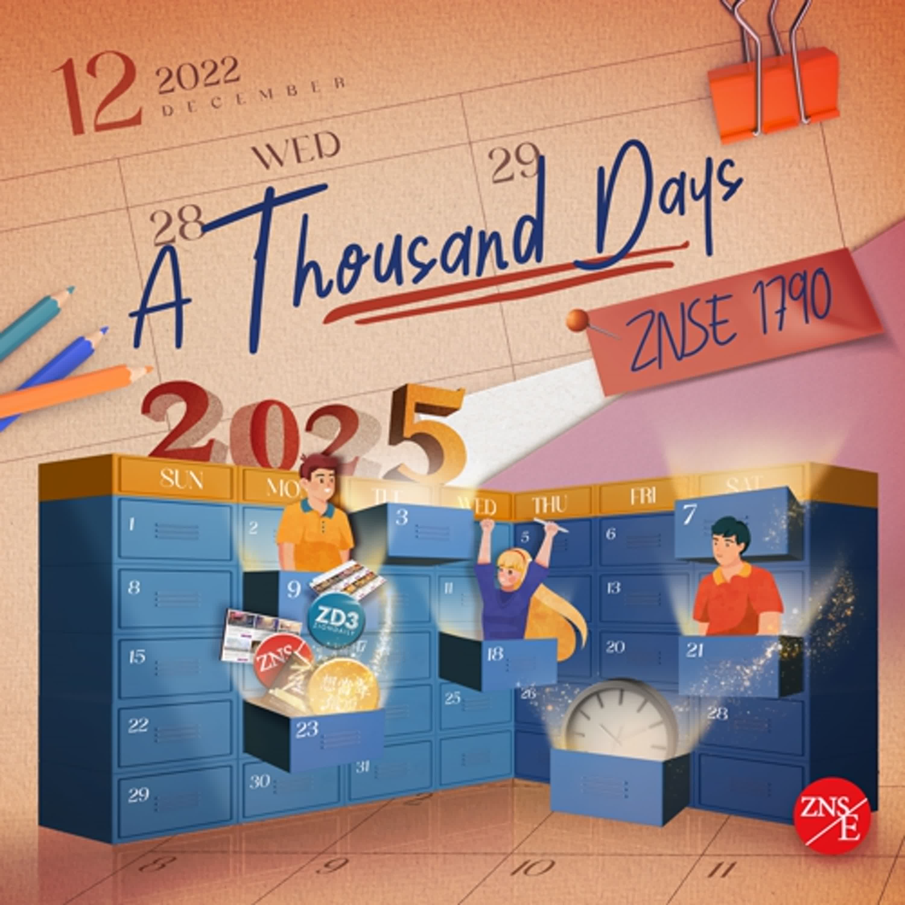 【A Thousand Days】ZNSE 1790 | Music | Praise the Lord 2023 | Zion New Song English