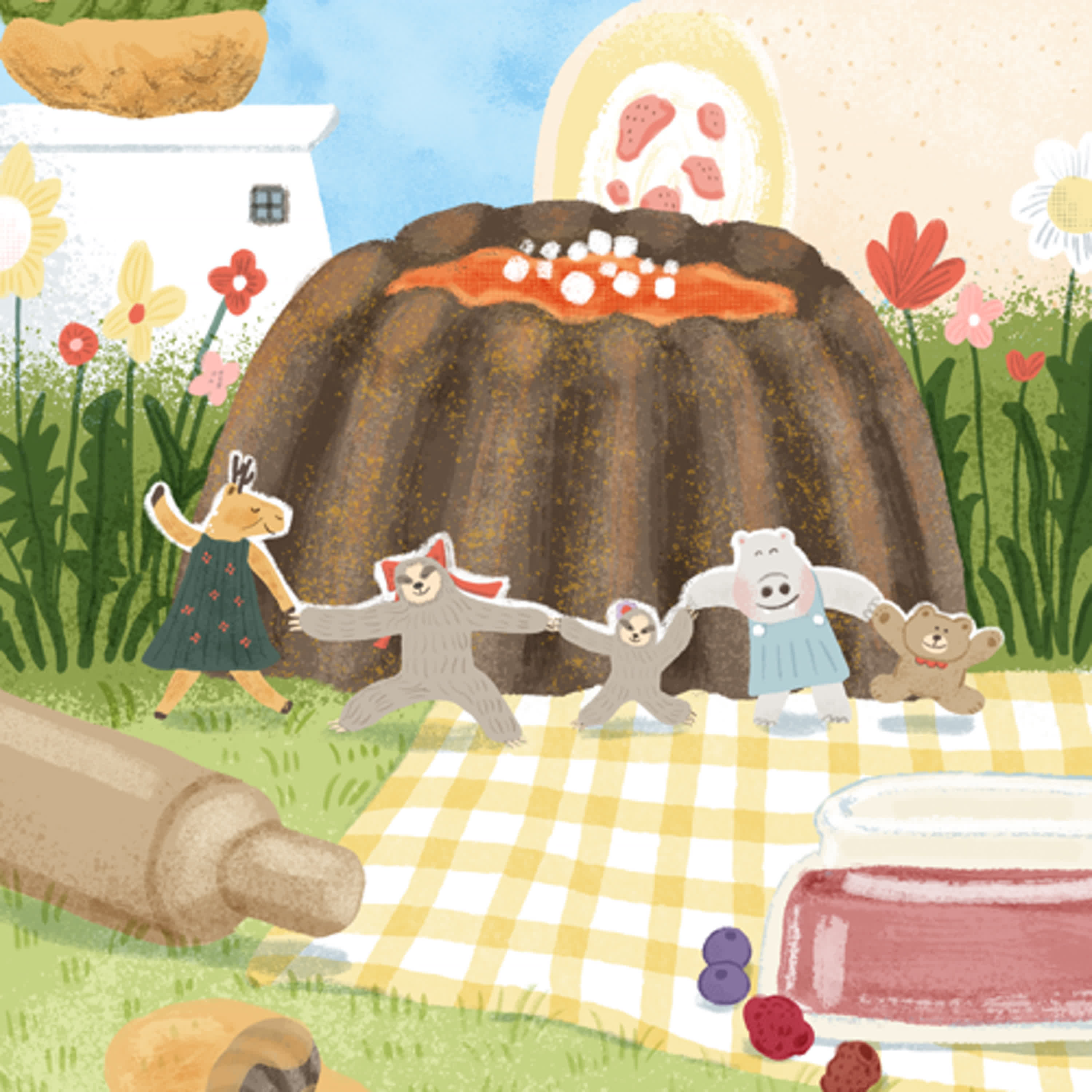 原創故事 #47 樹懶媽媽的甜點店/ 或許不用跑?