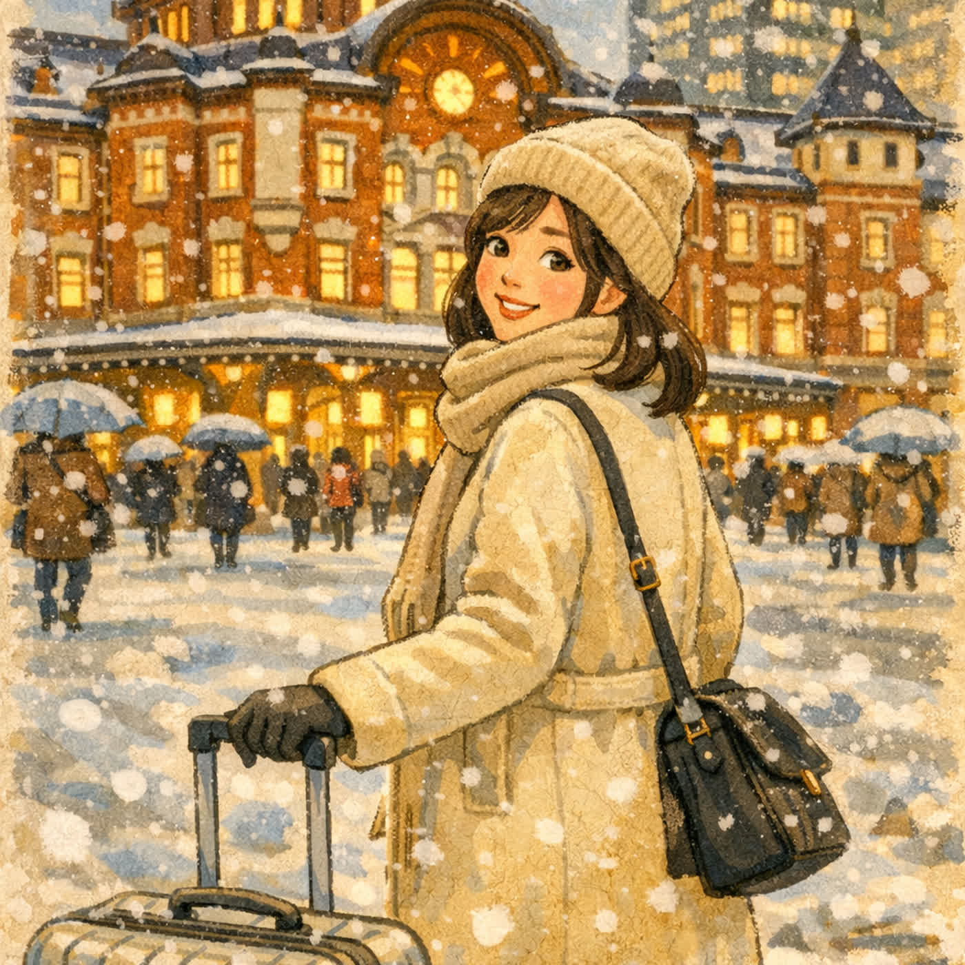 欖仁媽媽說旅遊#20 雪國1