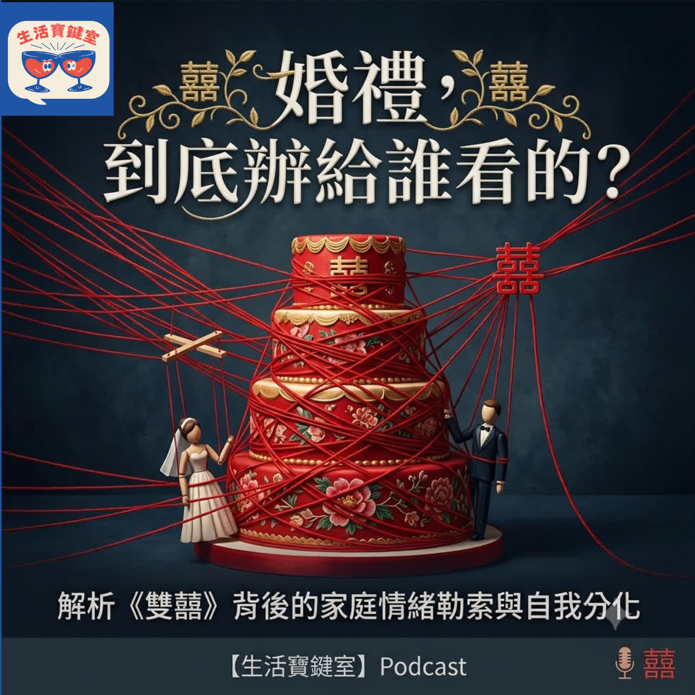 #266. 婚禮到底是為誰辦?從電影《雙囍》看華人家庭的情緒勒索與「自我分化」 episode artwork