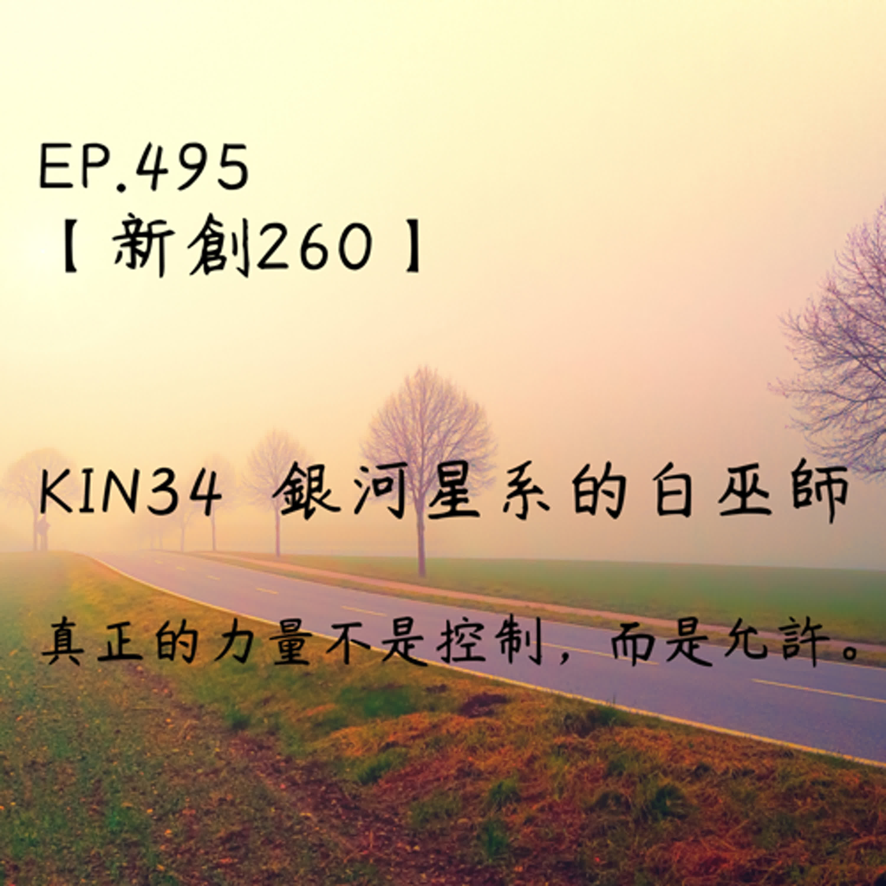 馬雅星球之旅｜EP495－【新創260】-KIN34銀河星系的白巫師-真正的力量不是控制、而是允許。 episode artwork