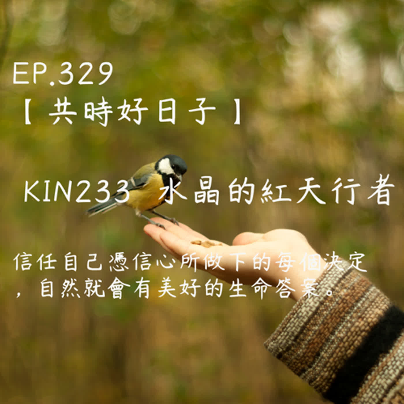 馬雅星球之旅｜EP329－【共時好日子】-KIN233水晶的紅天行者-信任自己憑信心所做下的每個決定，自然就會有美好的生命答案。 episode artwork