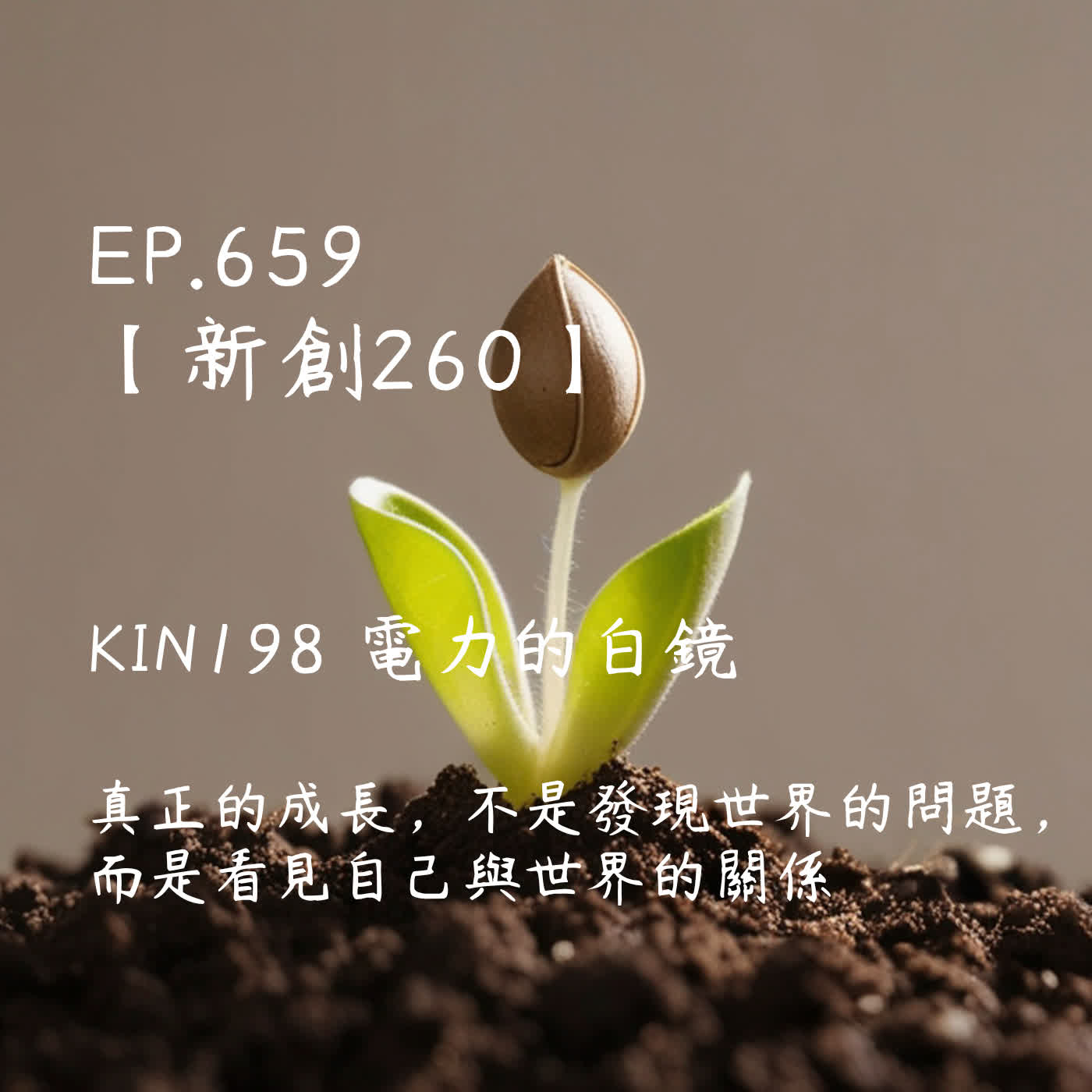 馬雅星球之旅｜EP659－【新創260】-KIN198電力的白鏡-真正的成長，不是發現世界的問題， 而是看見自己與世界的關係 episode artwork
