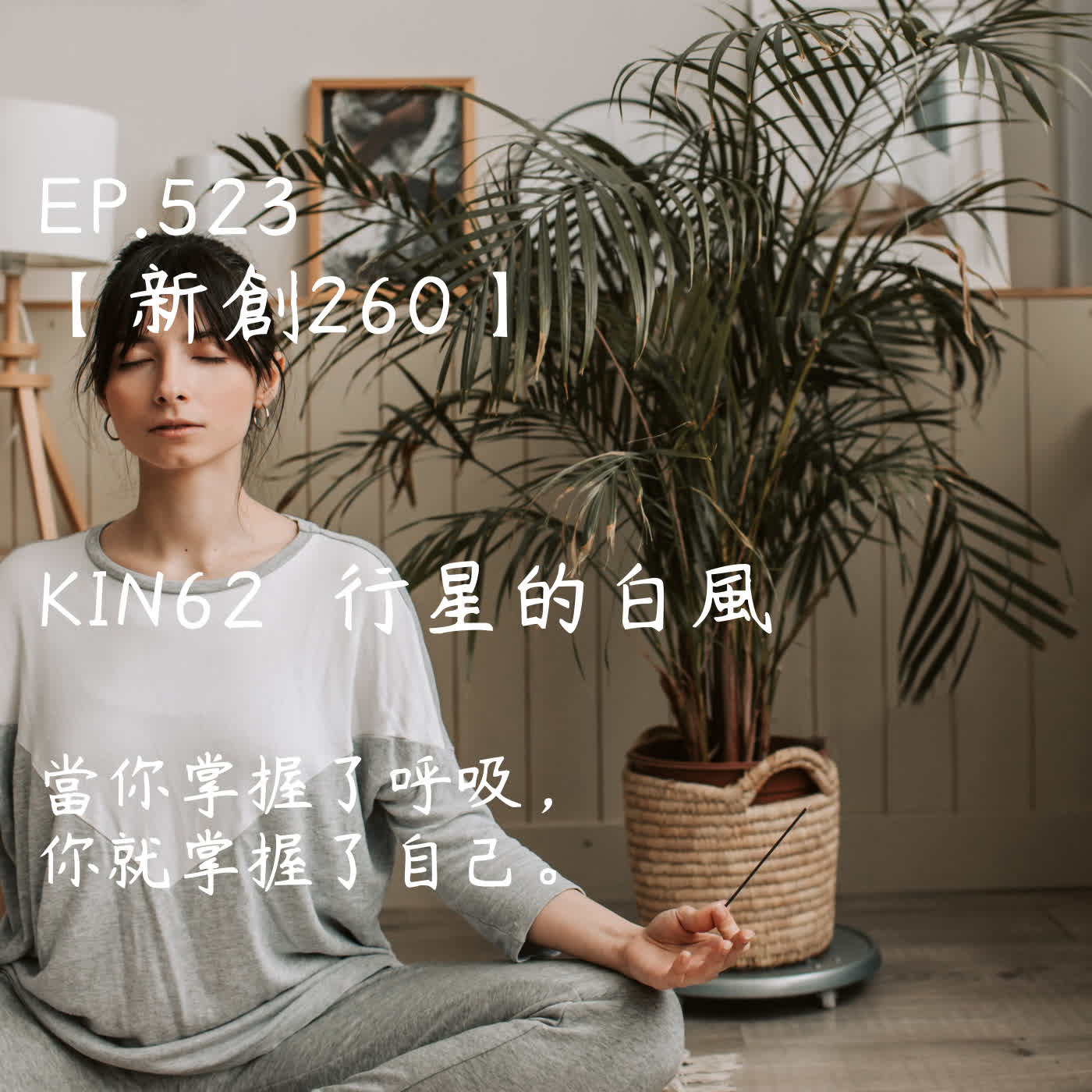 馬雅星球之旅｜EP523－【新創260】-KIN62行星的白風-當你掌握了呼吸，你就掌握了自己。