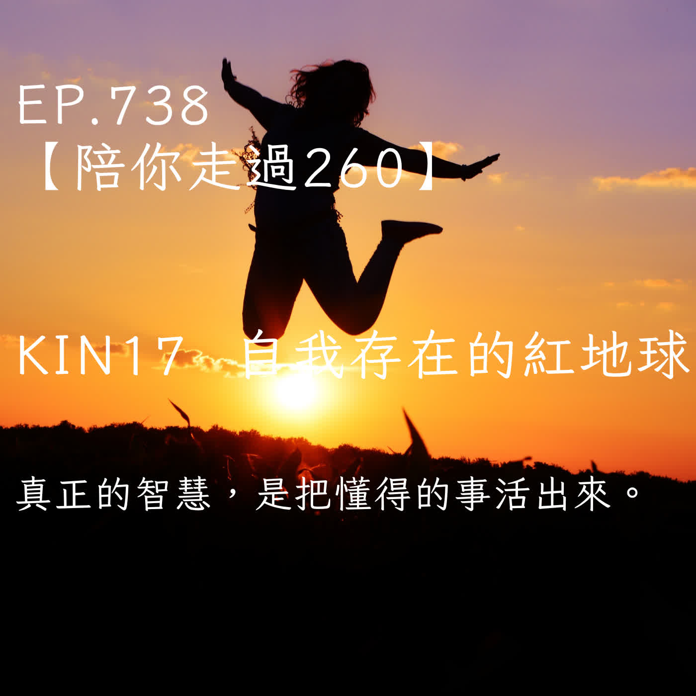馬雅星球之旅｜EP738－【陪你走過260】｜KIN 17  自我存在的紅地球 ｜真正的智慧，是把懂得的事活出來。 episode artwork