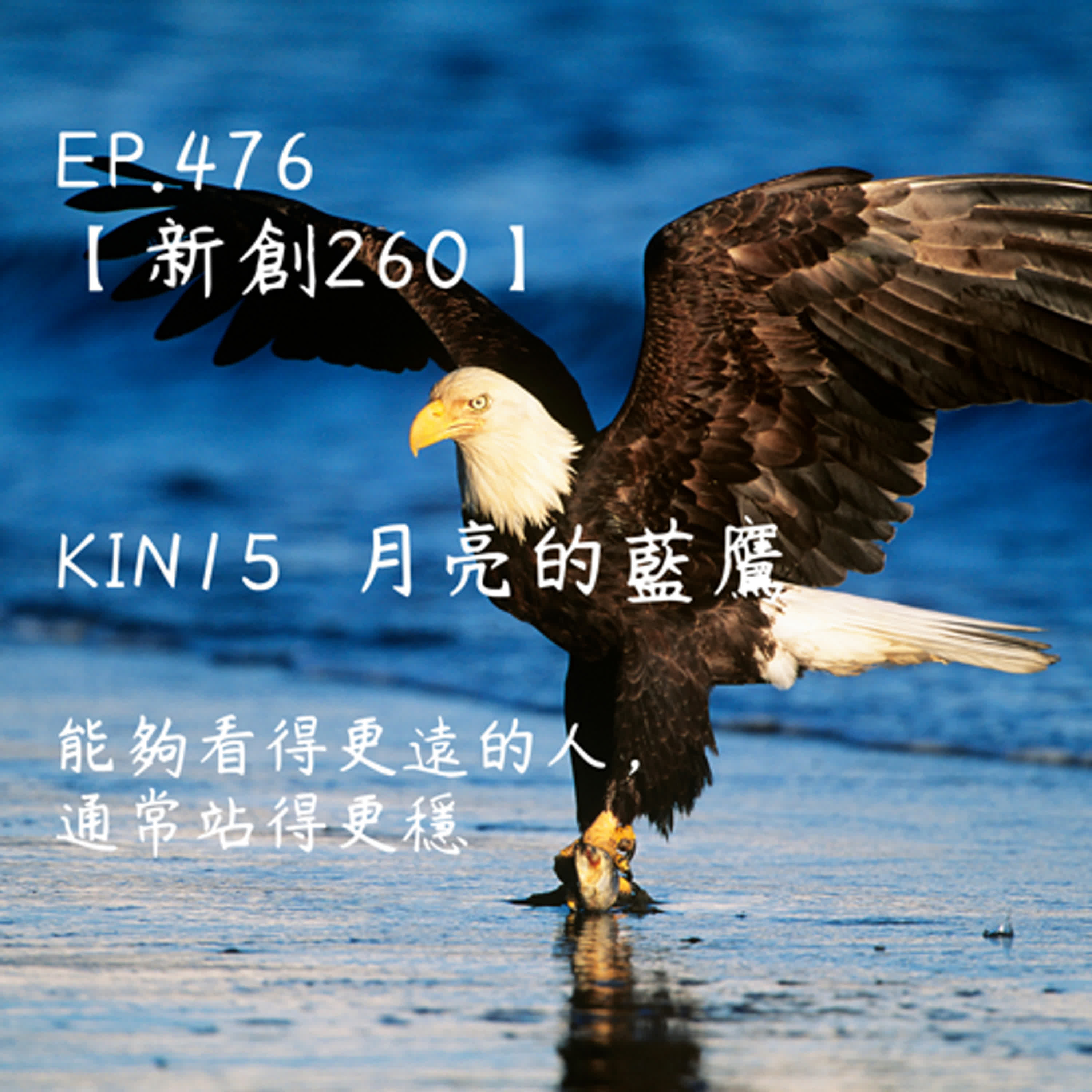 馬雅星球之旅｜EP476－【新創260】-KIN15月亮的藍鷹-能夠看得更遠的人，通常站得更穩。 episode artwork