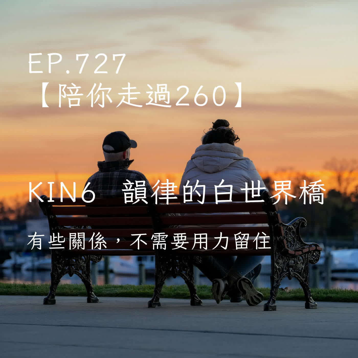 馬雅星球之旅｜EP727－【陪你走過260】｜KIN 6 韻律的白世界橋 ｜有些關係，不需要用力留住。 episode artwork